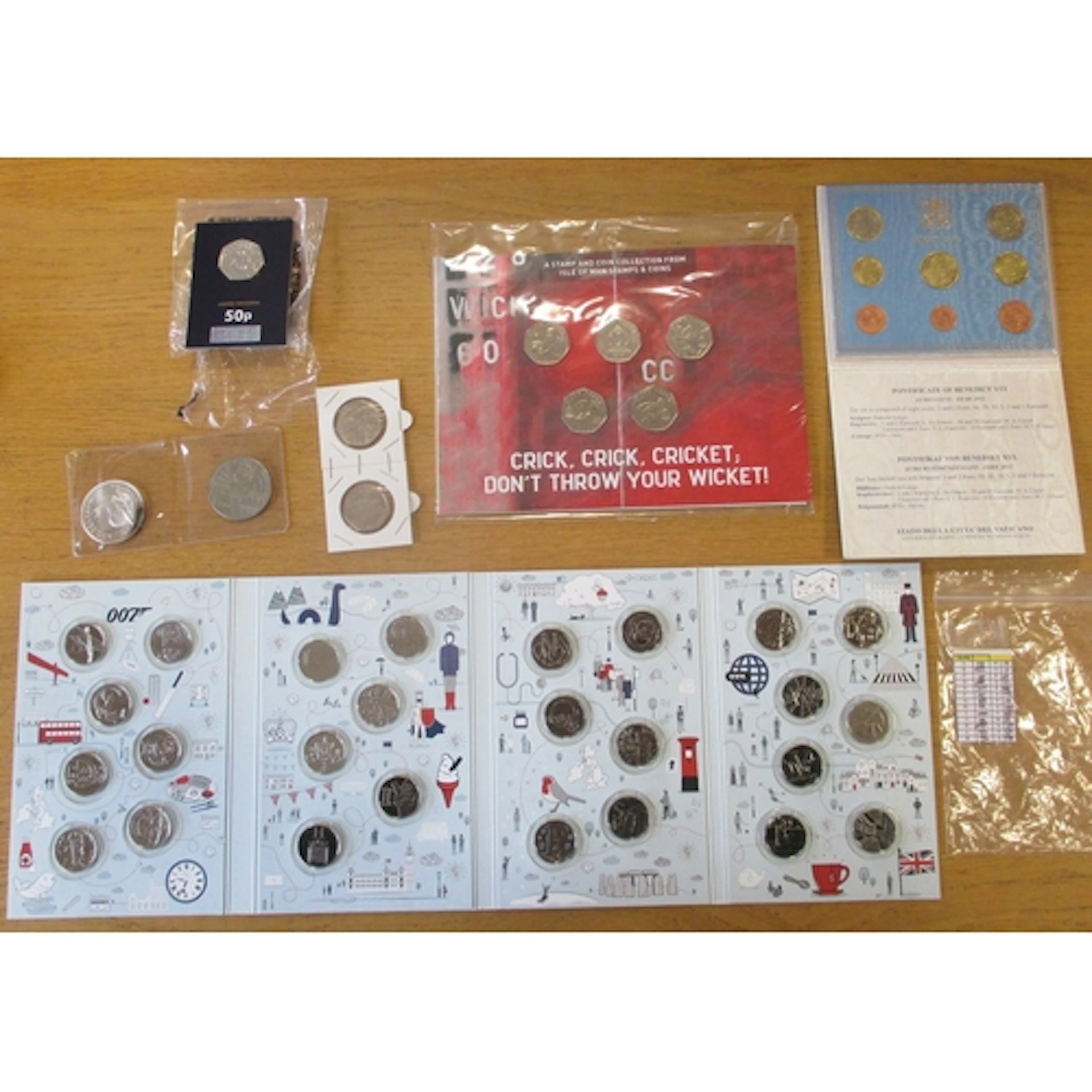 Collection including silver S. Africa 2018 1oz krugerrand, C...