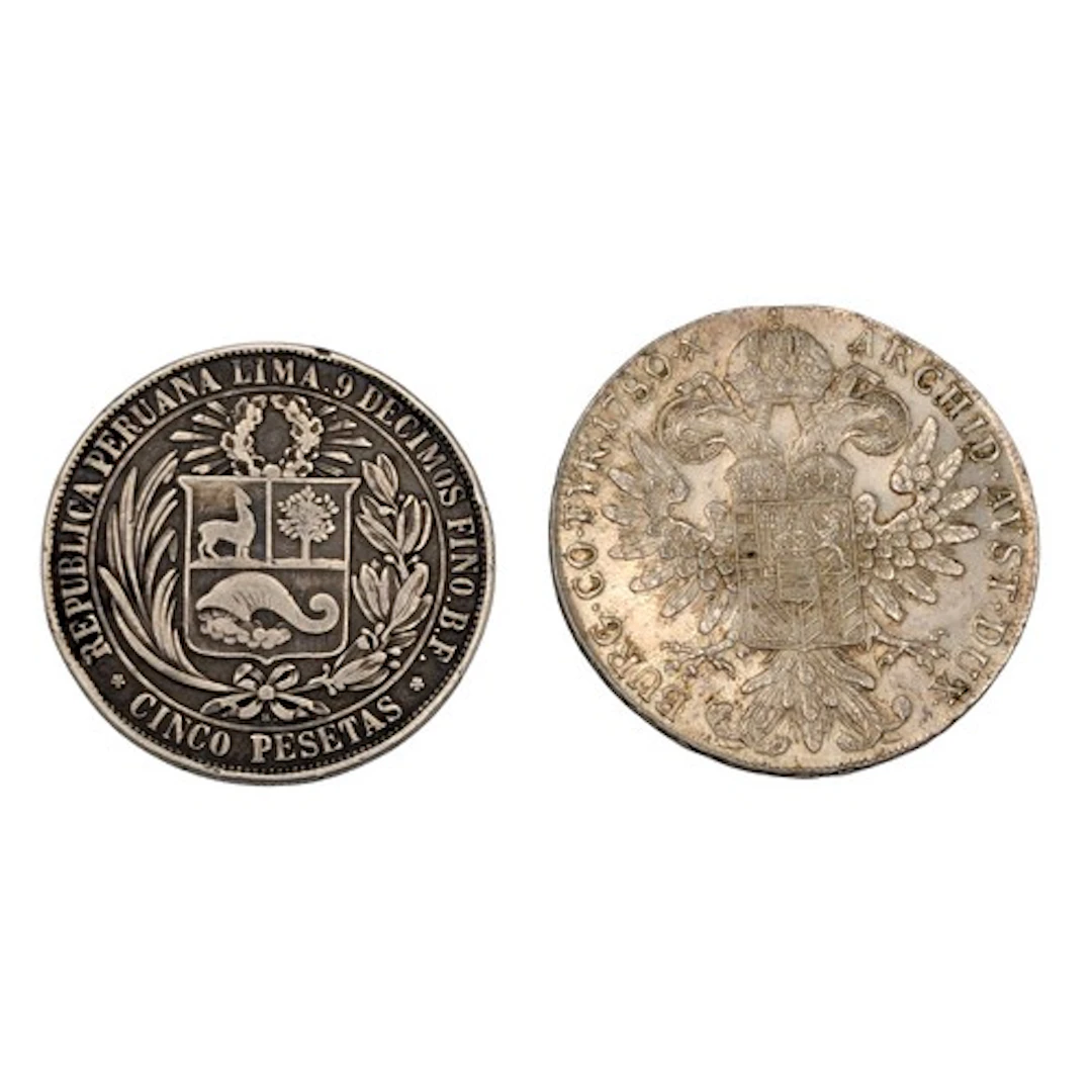 Numismatics - an Austrian Maria Theresa Thaler, dated 1780, ...