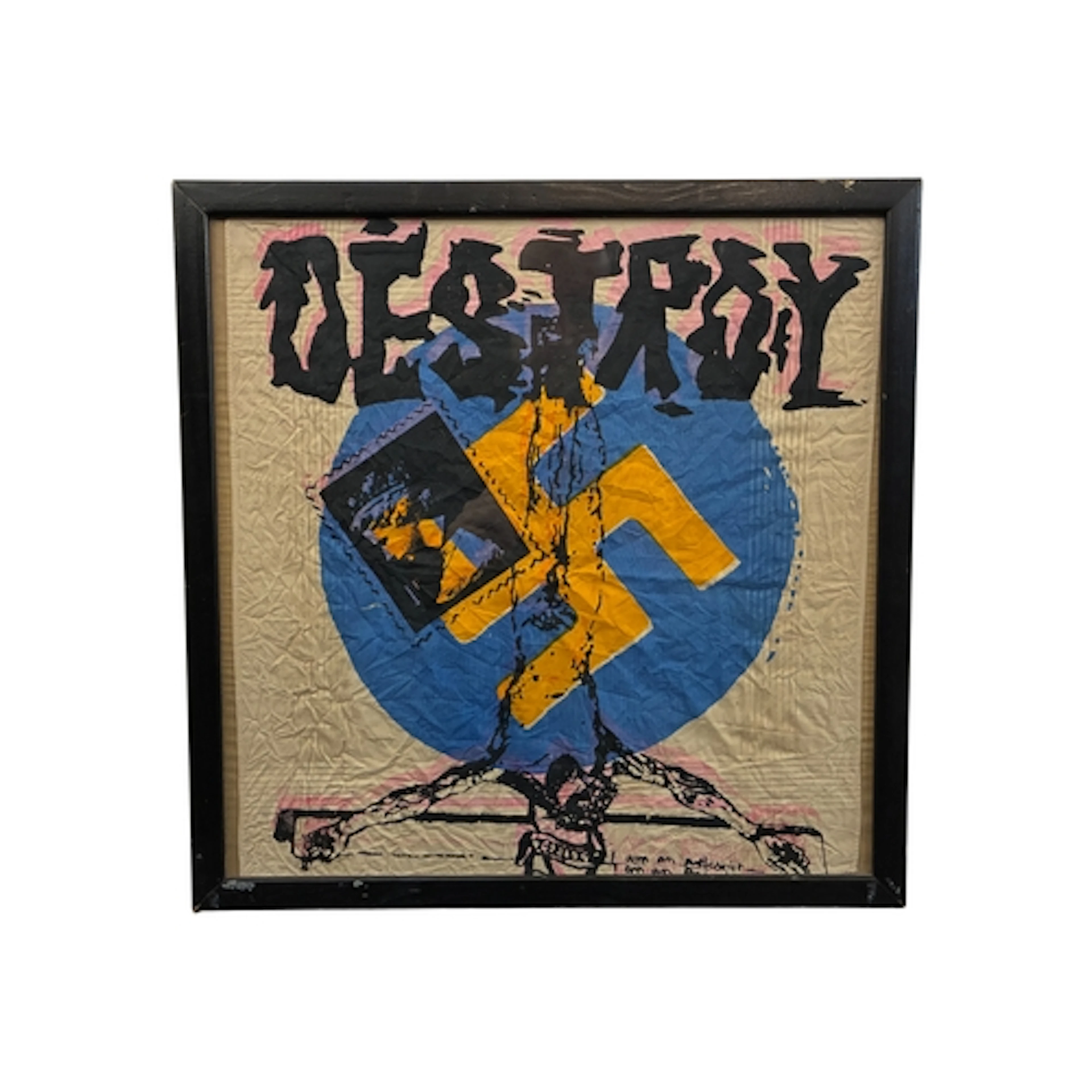 Vivienne Westwood and Malcolm McLaren - 'Destroy', print on ...