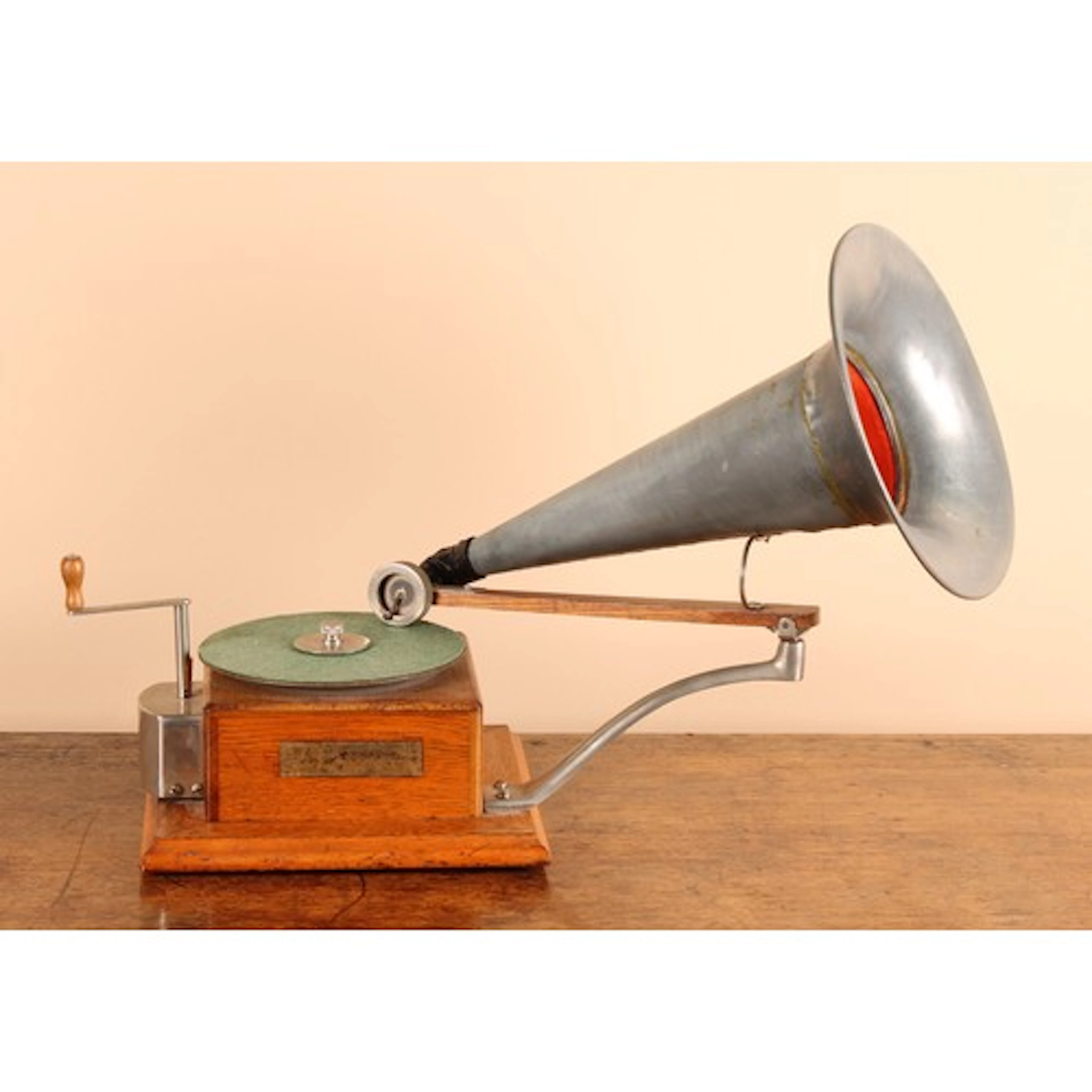 An early 20th century Typewriter Co. Trademark Berliner 'new...