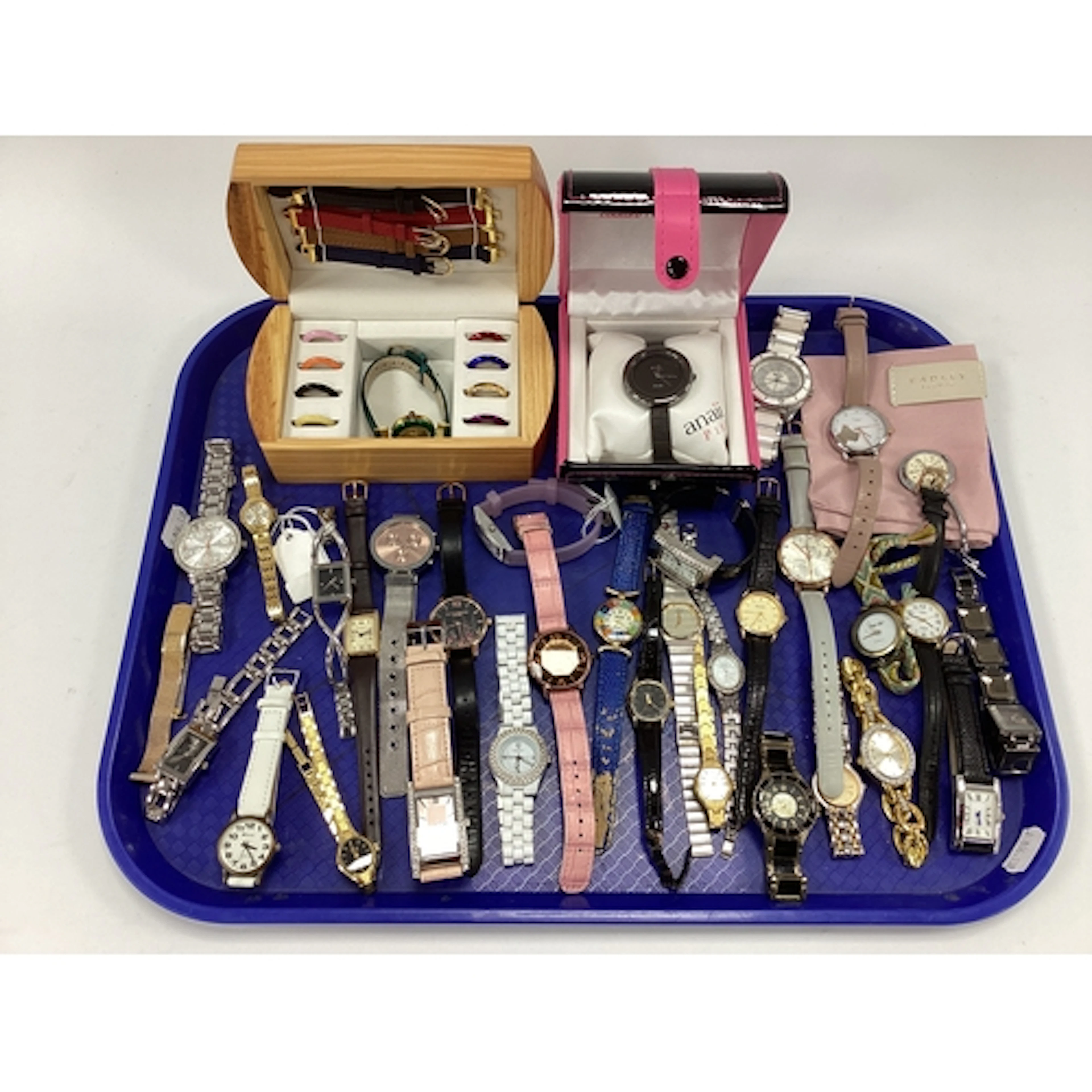 A Collection of Assorted Ladies Wristwatches, including Accu...