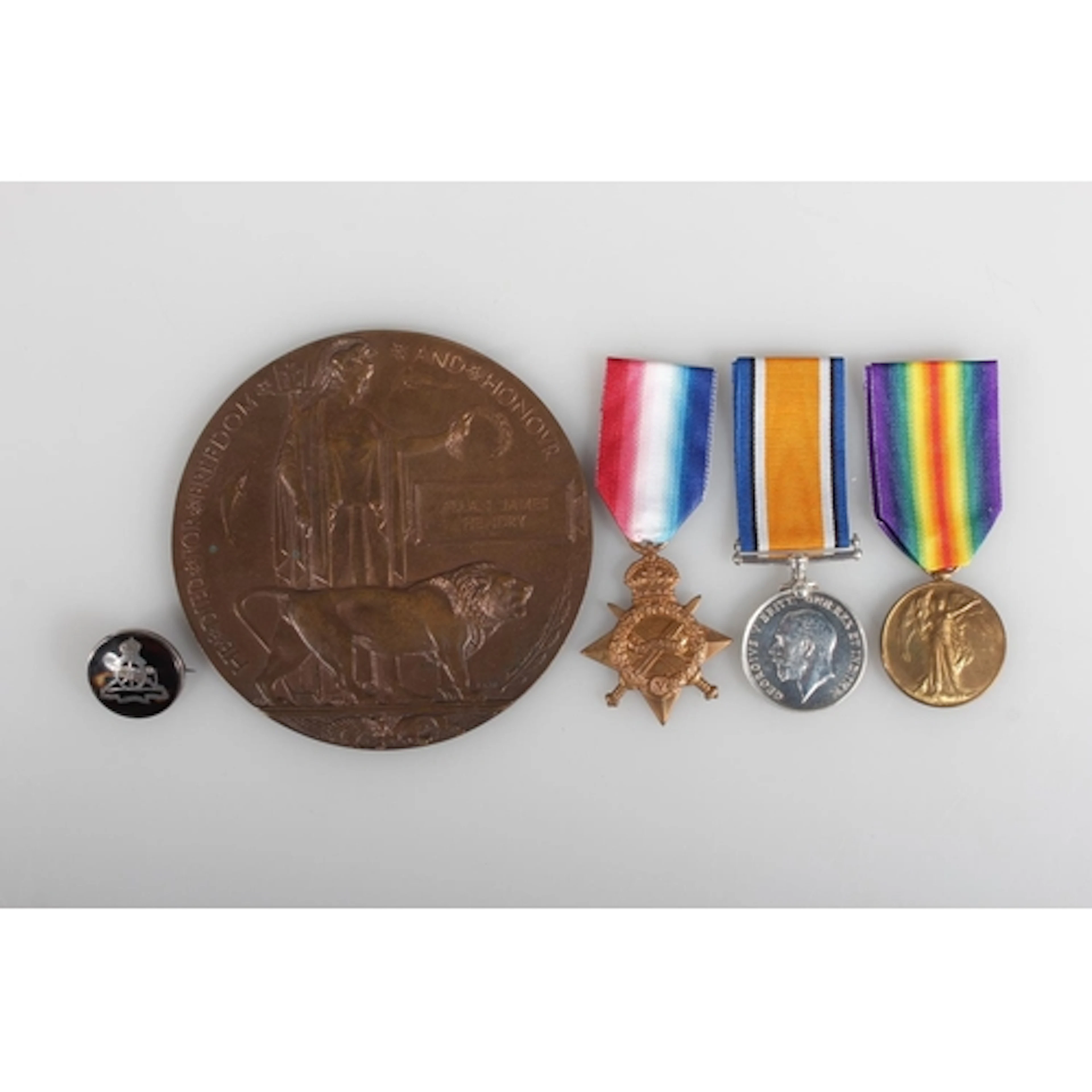 Medals of 70345 Gunner and Acting Bombardier Allan James Hen...