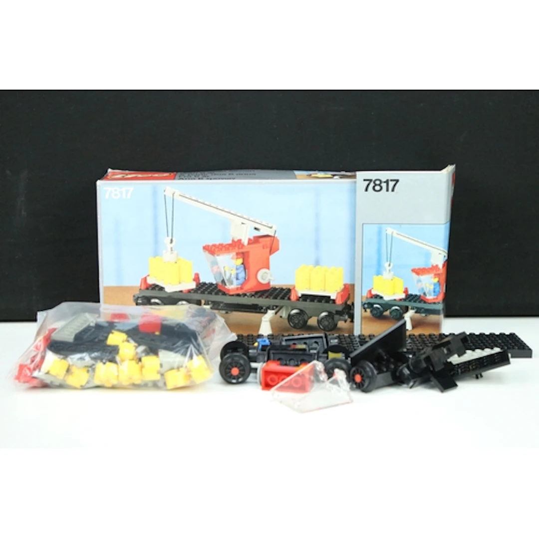 Lego - Boxed Lego 7817 Crane Wagon set, appearing complete w...