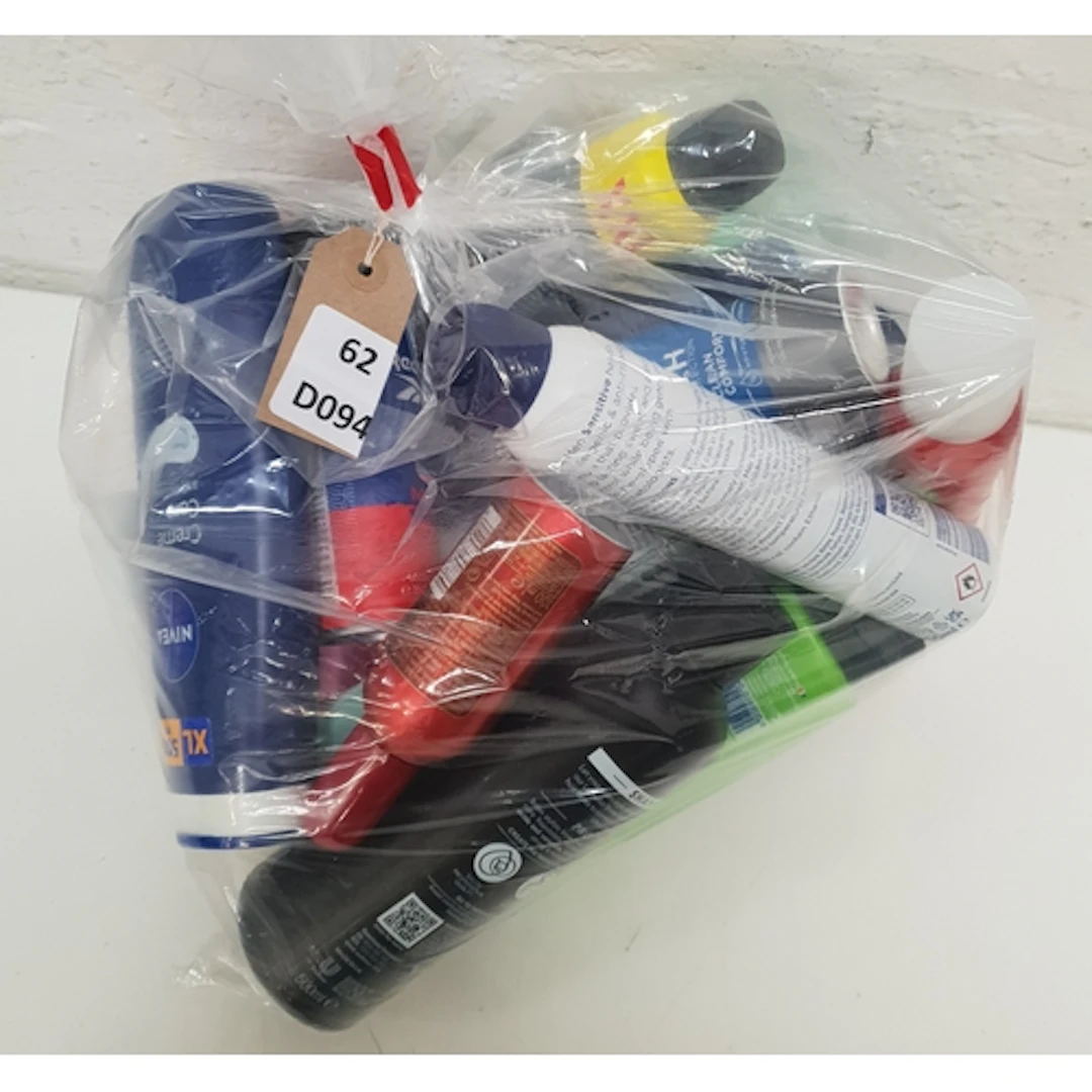 ONE BAG OF USED COSMETICS including Aussie, Dove, Nivea and ...