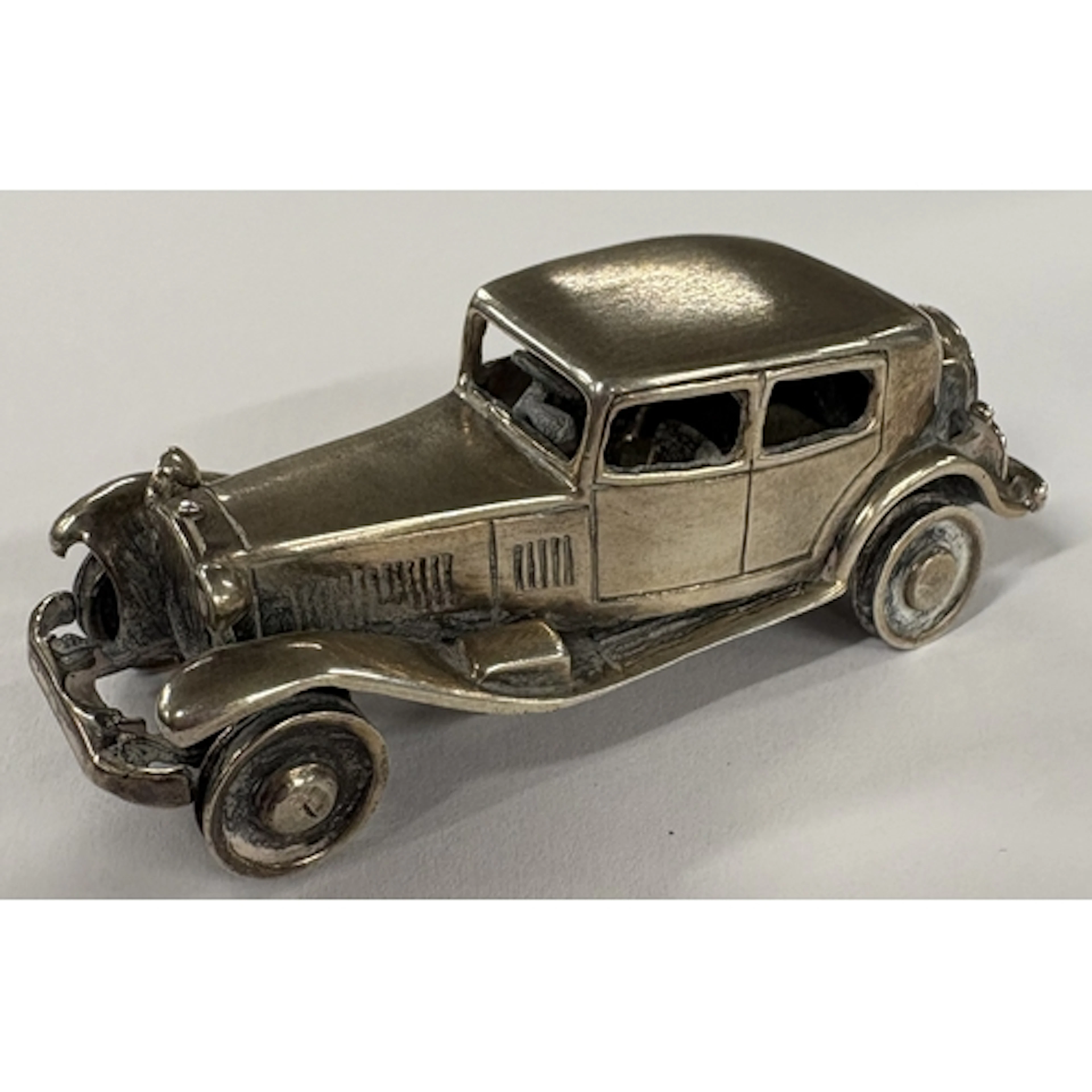 A Sterling silver model of an Alfa Romeo car. Approx. 57 gra...