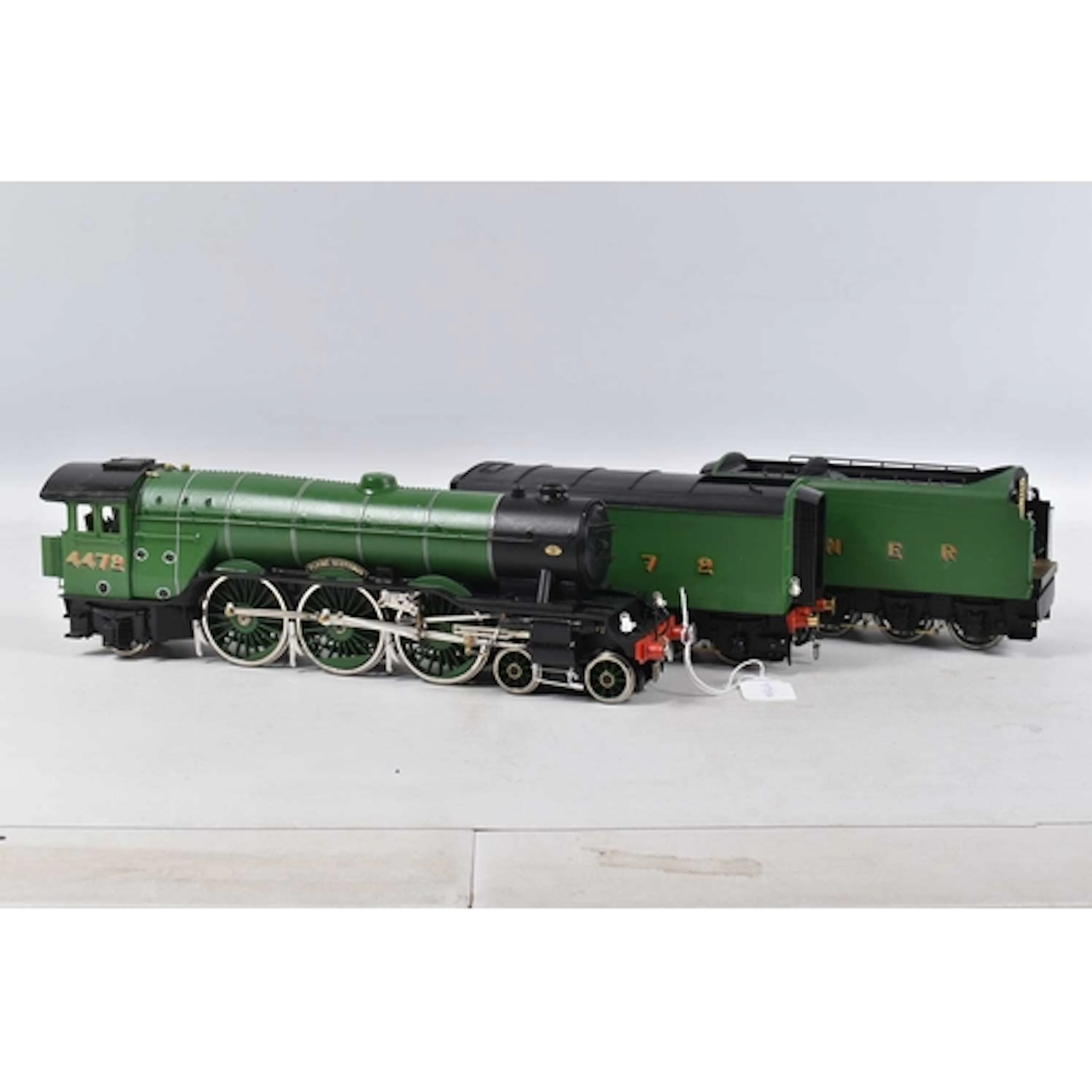 A KIT BUILT O GAUGE A3 CLASS LOCOMOTIVE AND TWO TENDERS, 'Fl...