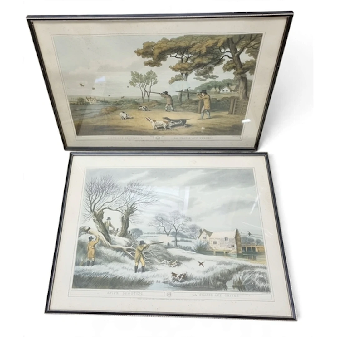 A good set of four le Chasse coloured Hunting Prints. 41 x 5...