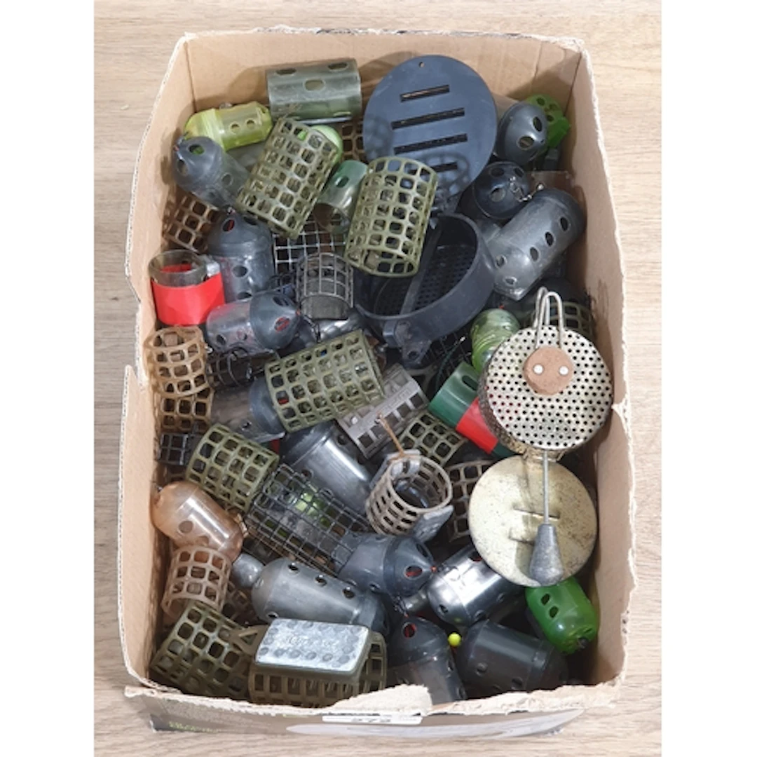 A Box containing a quantity of assorted Cage and Maggot Feed...