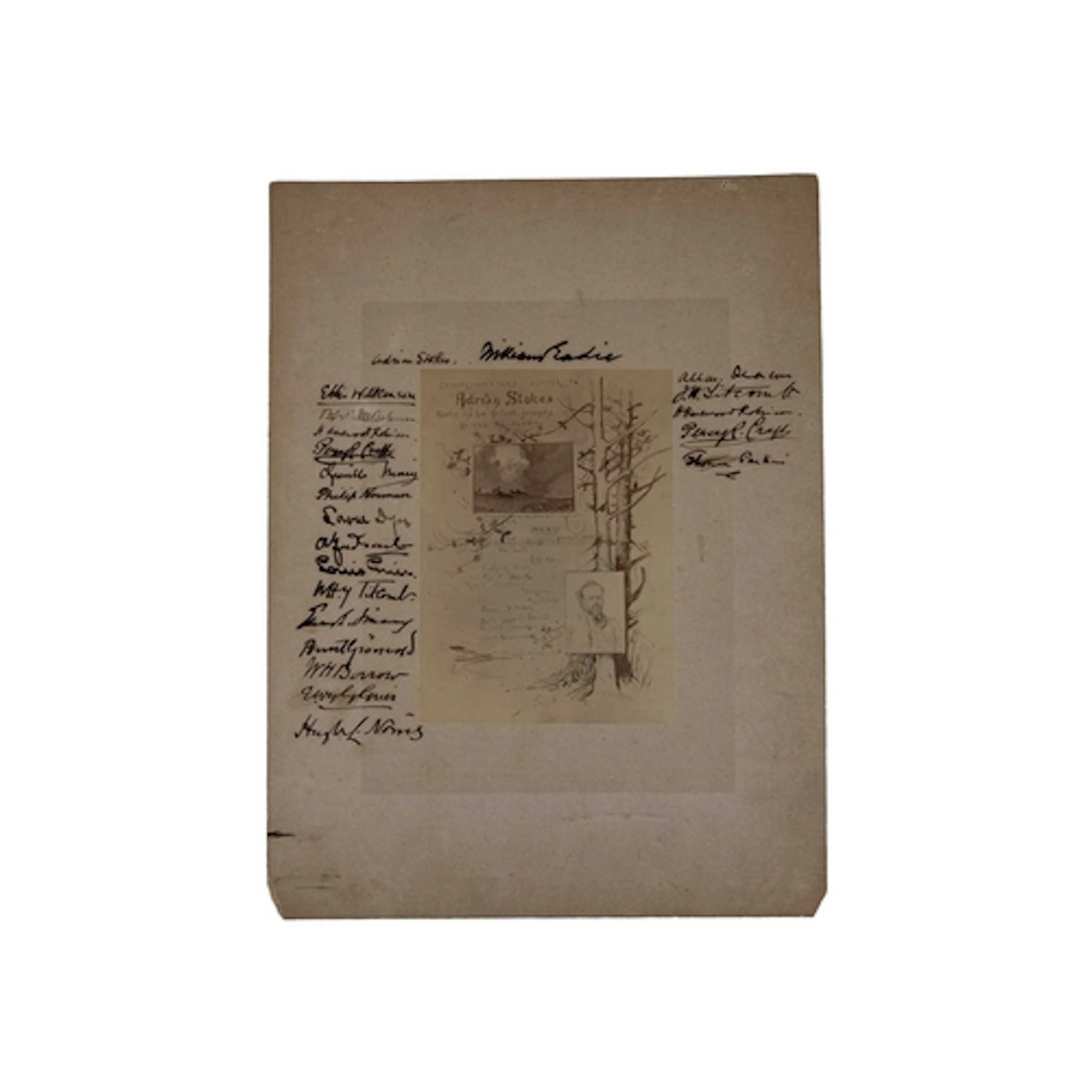 Adrian Stokes (1854–1935) The original commemorative menu ce...