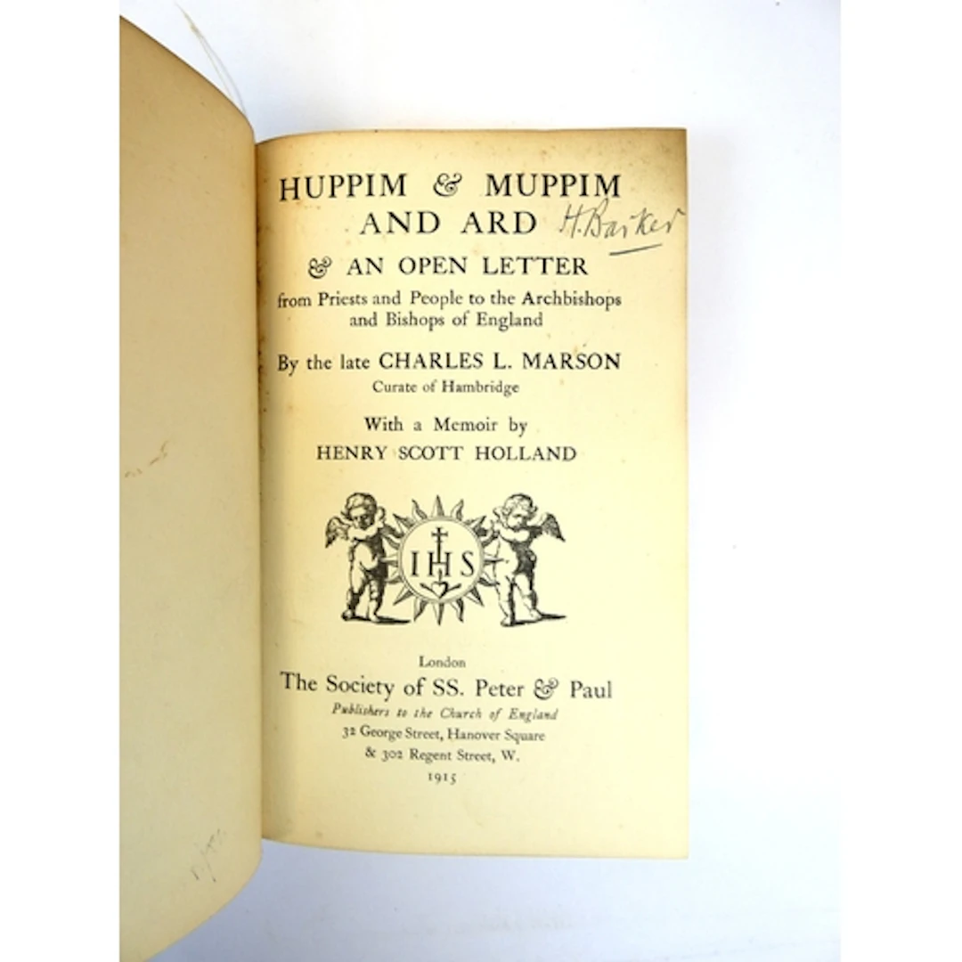 Pamphlets. Bound vol. of late19th/early 20th cent...