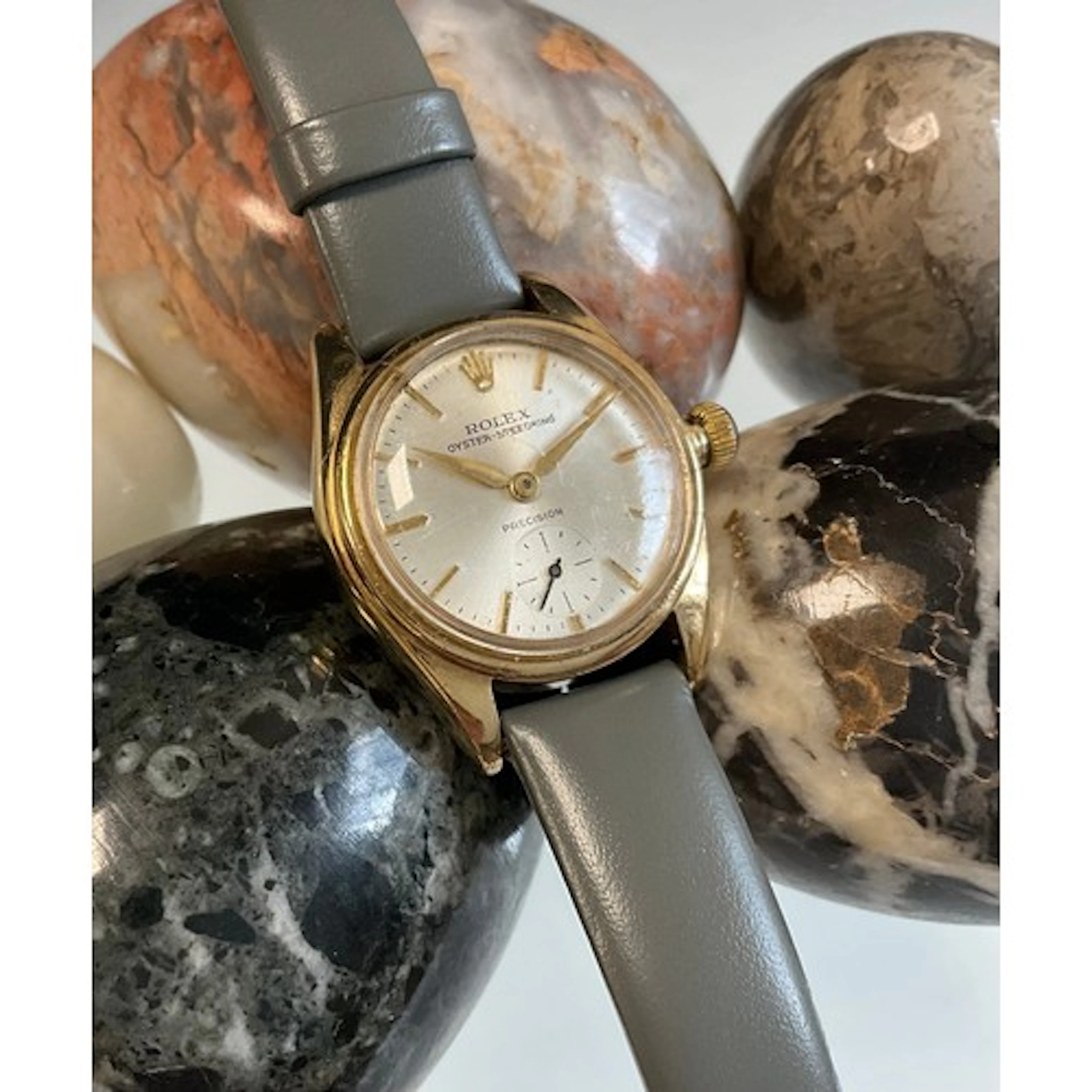 Rolex - a 1930s Oyster-Speedking Precision 9ct gold cased wr...