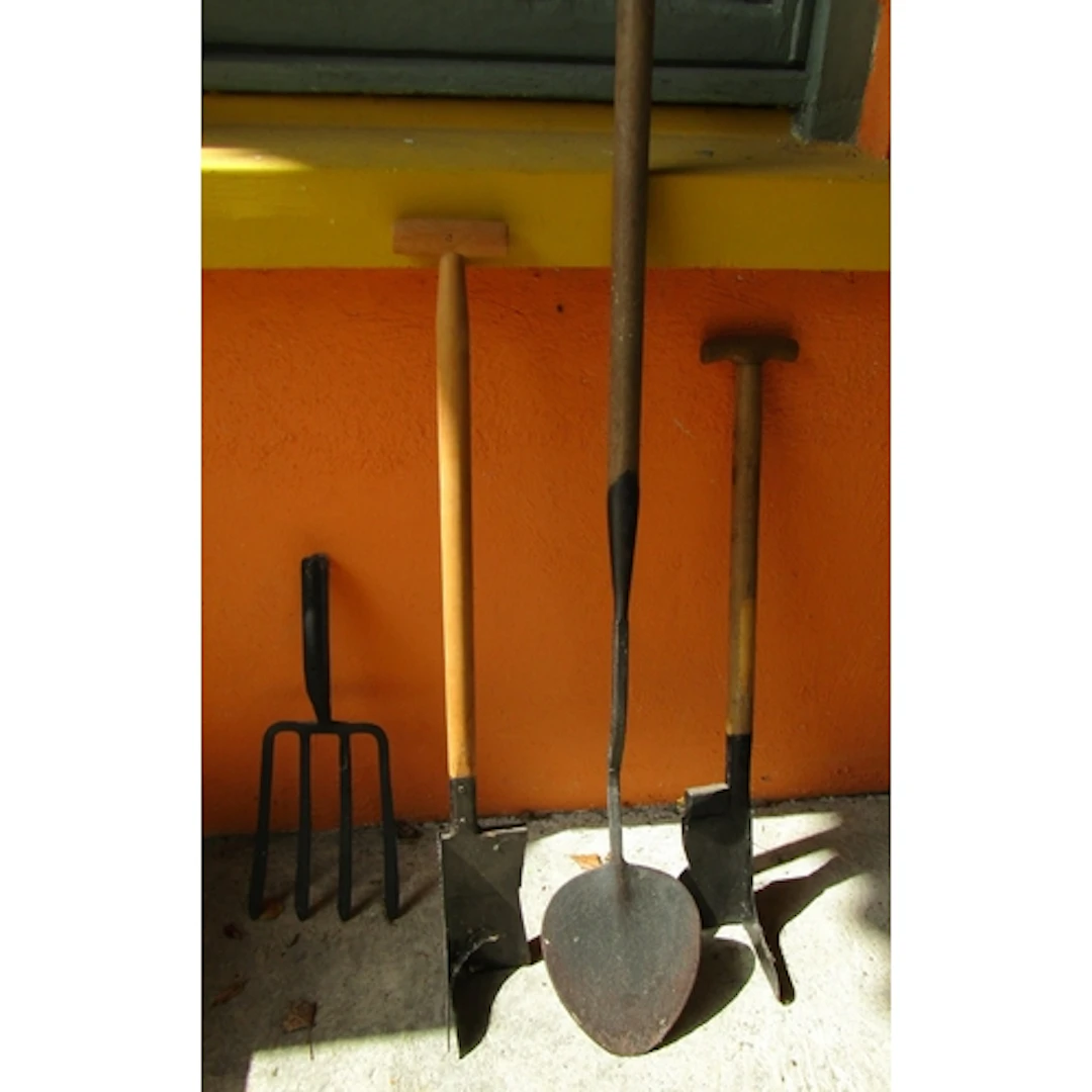 Collection of Various Digging Implements Including Two Turf ...