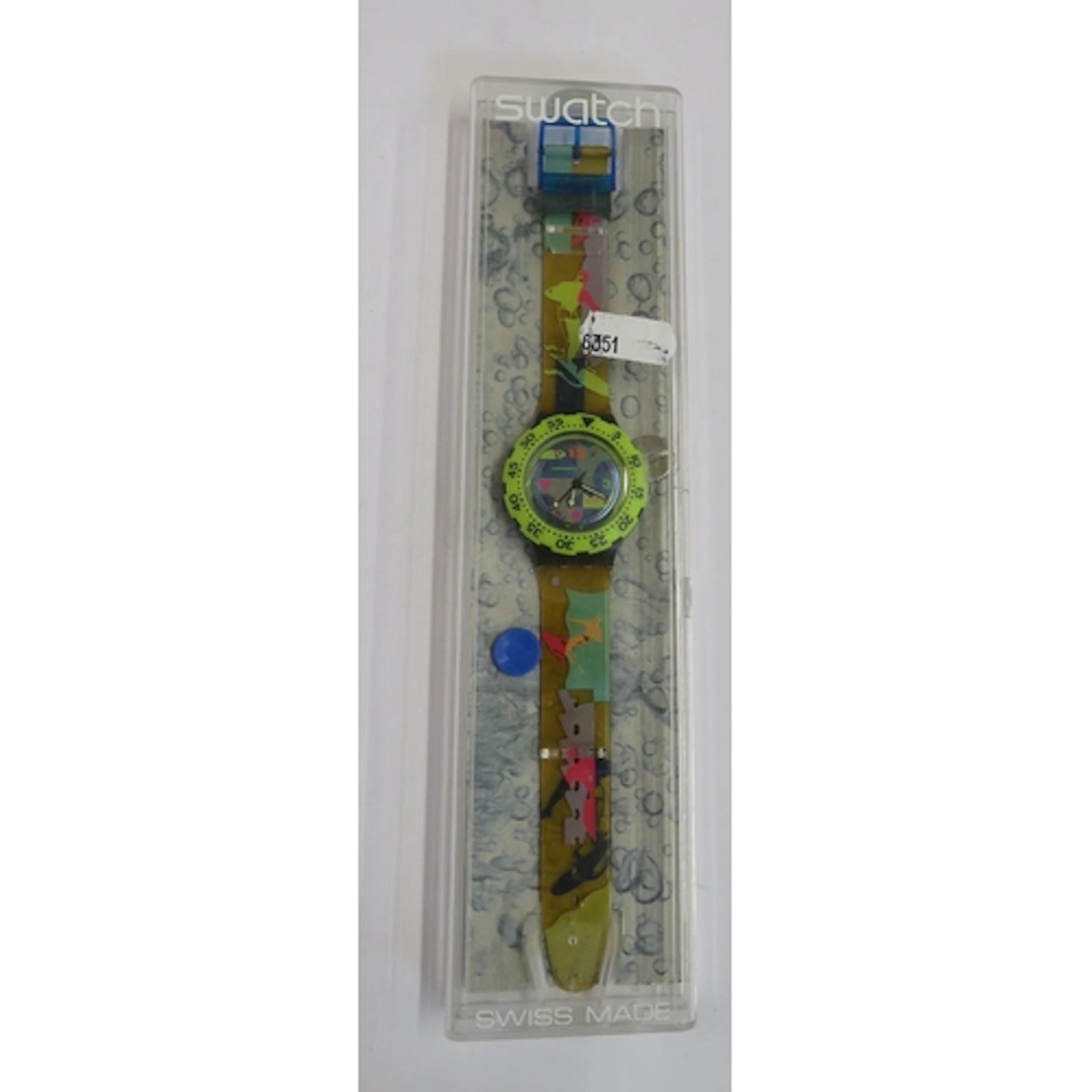 Vintage Swatch Scuba 200 Swatch Watch in case UNTESTED (LD1...