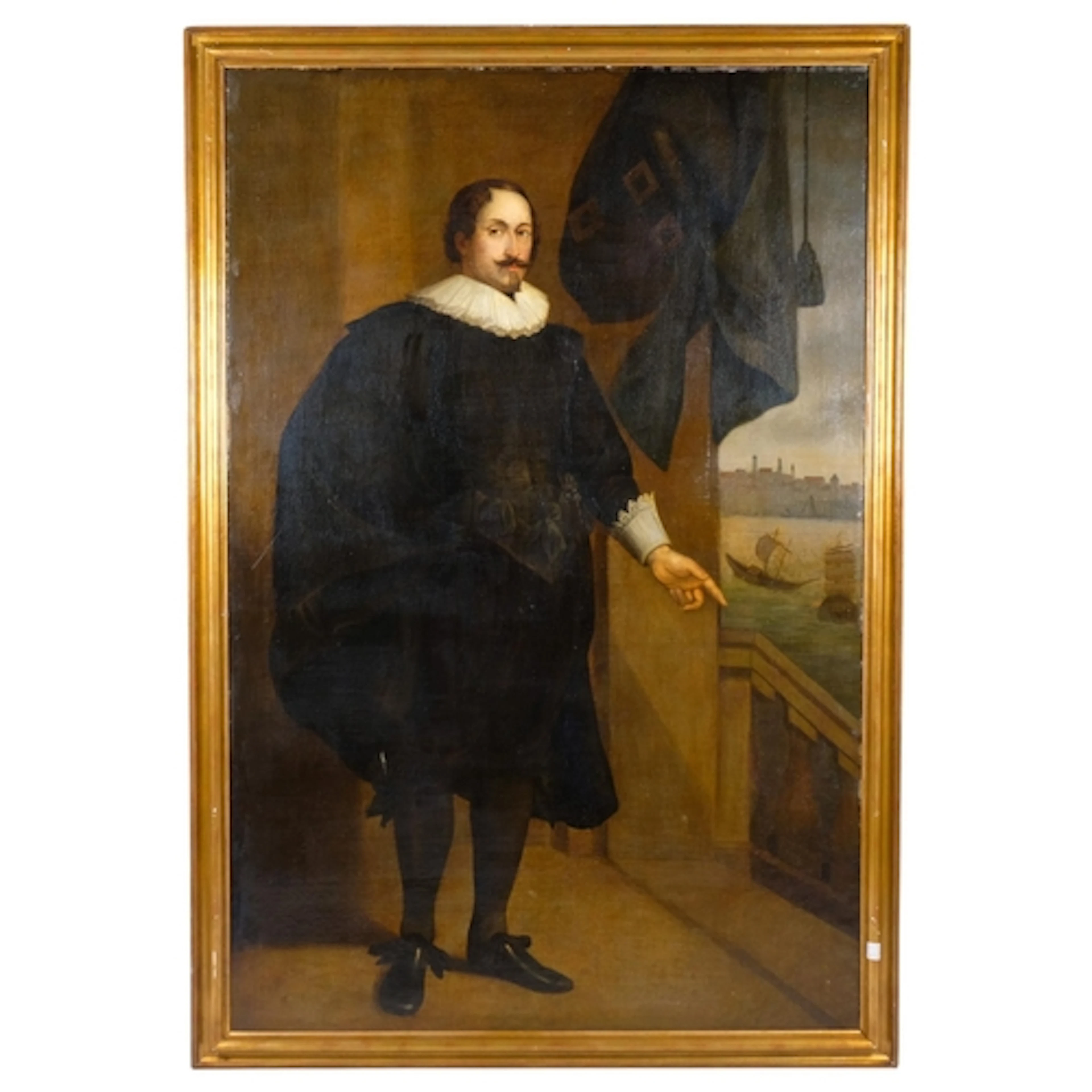 Follower of Anthony van Dyck, portrait of Nicolaes van der B...