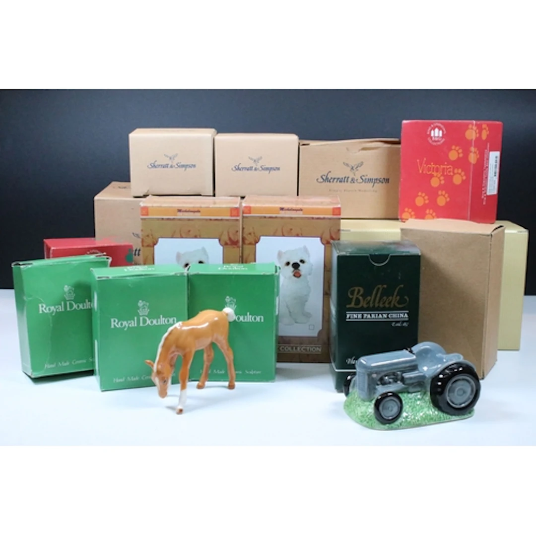 Collection of boxed Sherratt & Simpson figures, to comprise ...