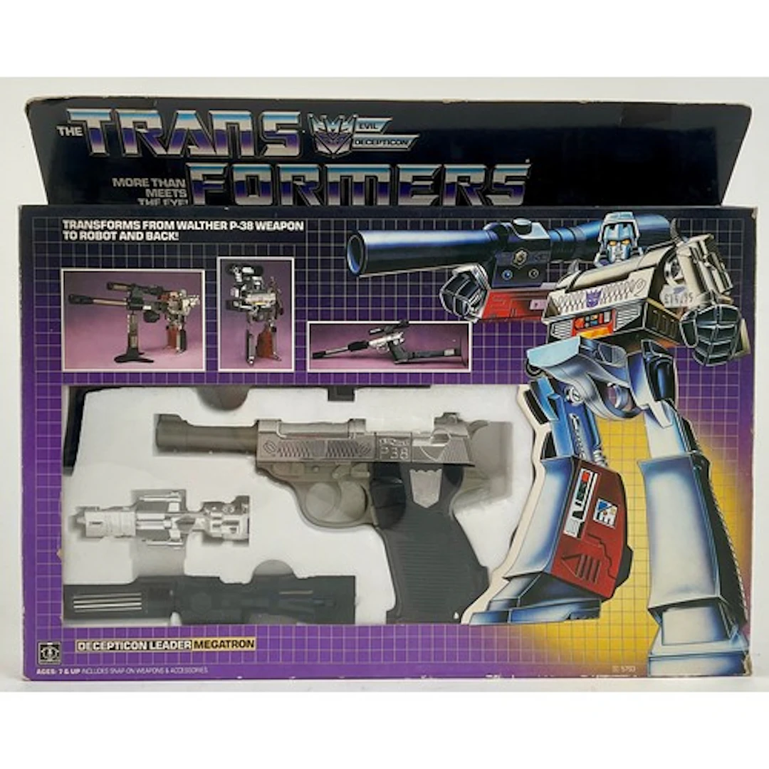 Transformers (Hasbro) - a 1984 dated Transformers G1 Decepti...