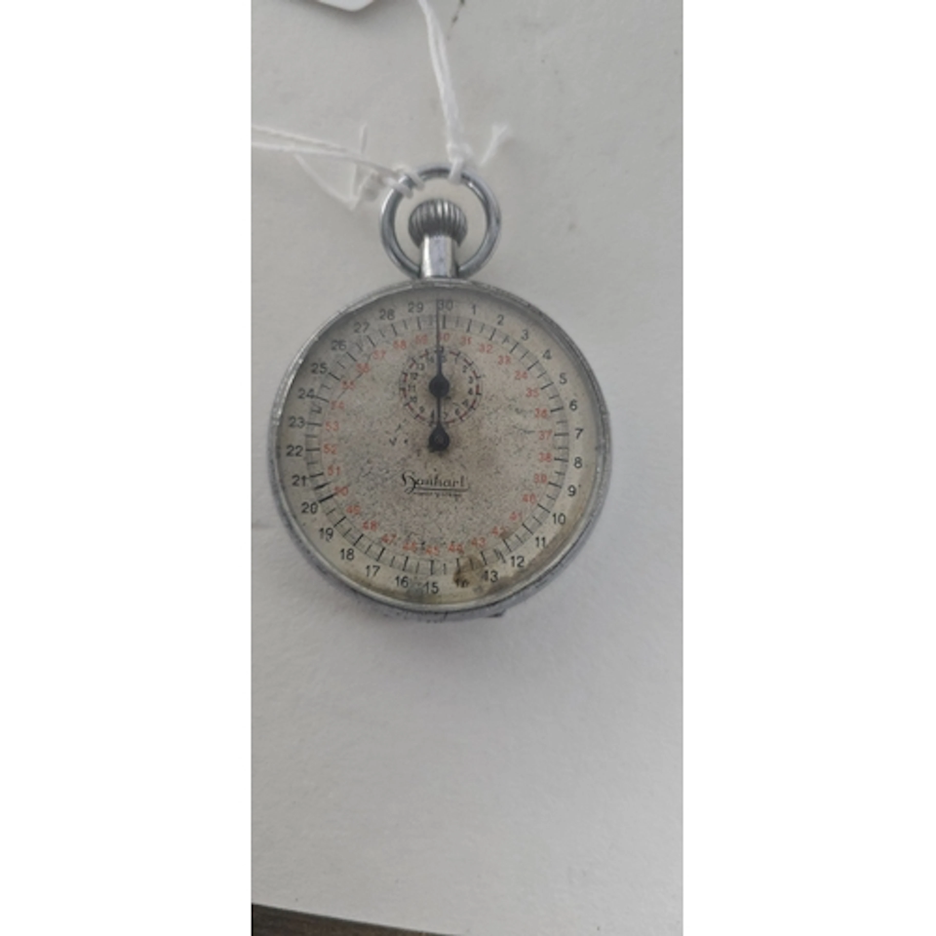 A scarce Third Reich Hitler Youth Hanhart Stop Watch with ch...