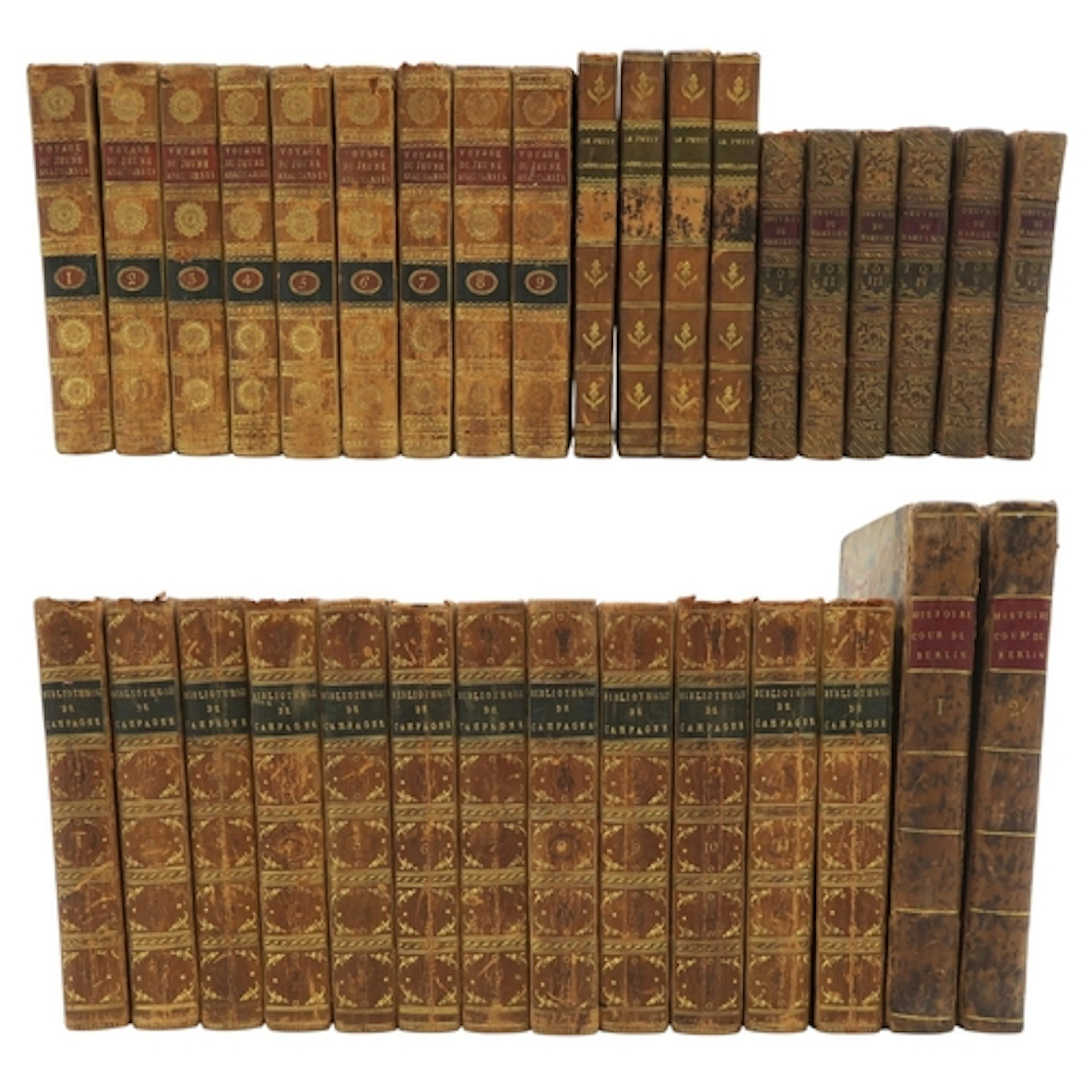FRENCH LITERATURE Barthélemy (Jean-Jacques) Voyage du jeune ...