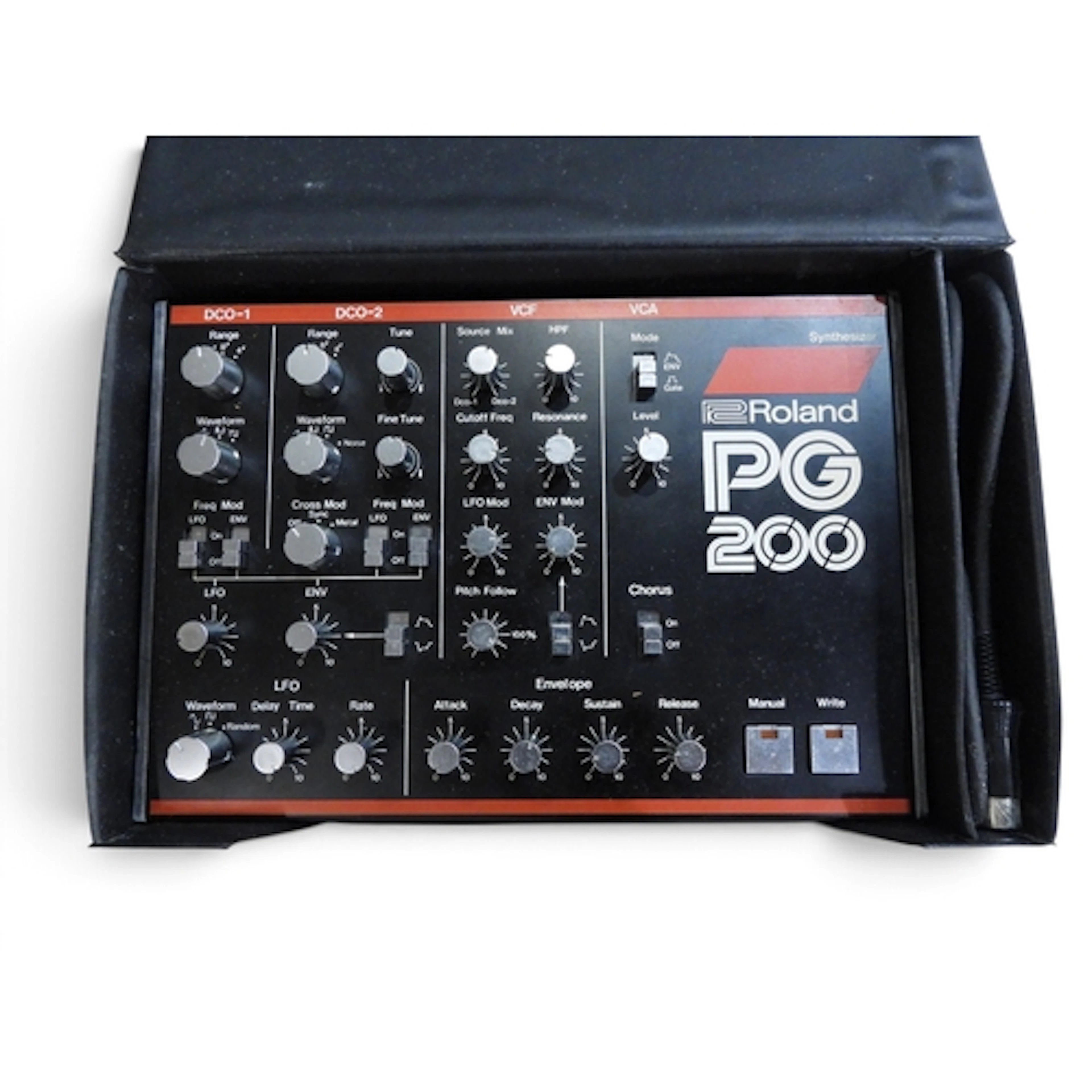 SYNTHESISER PROGRAMMER - Roland PG 200 hardware synthes...