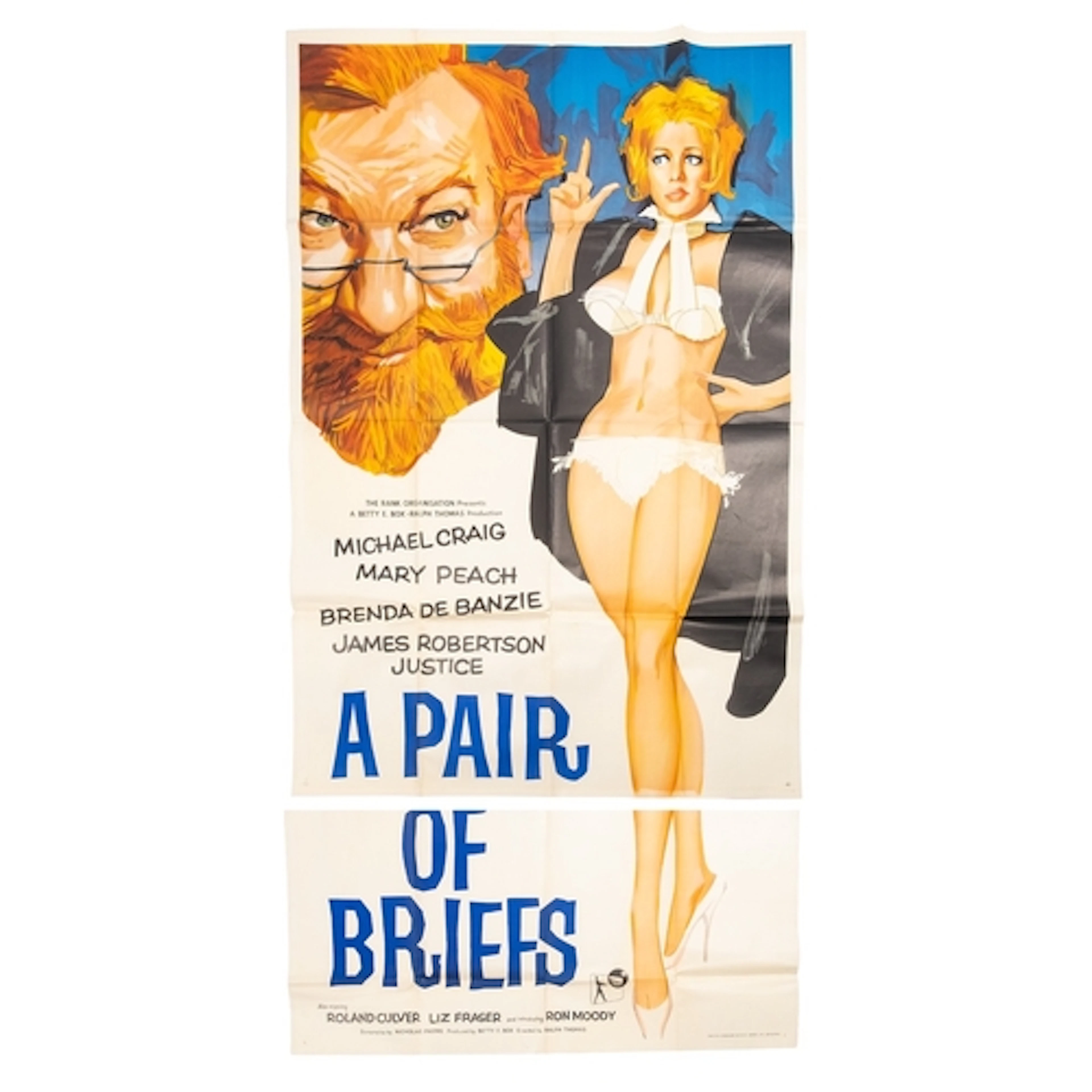 A PAIR OF BRIEFS (1963) British Two Sheet Movie Poster (39¾'...