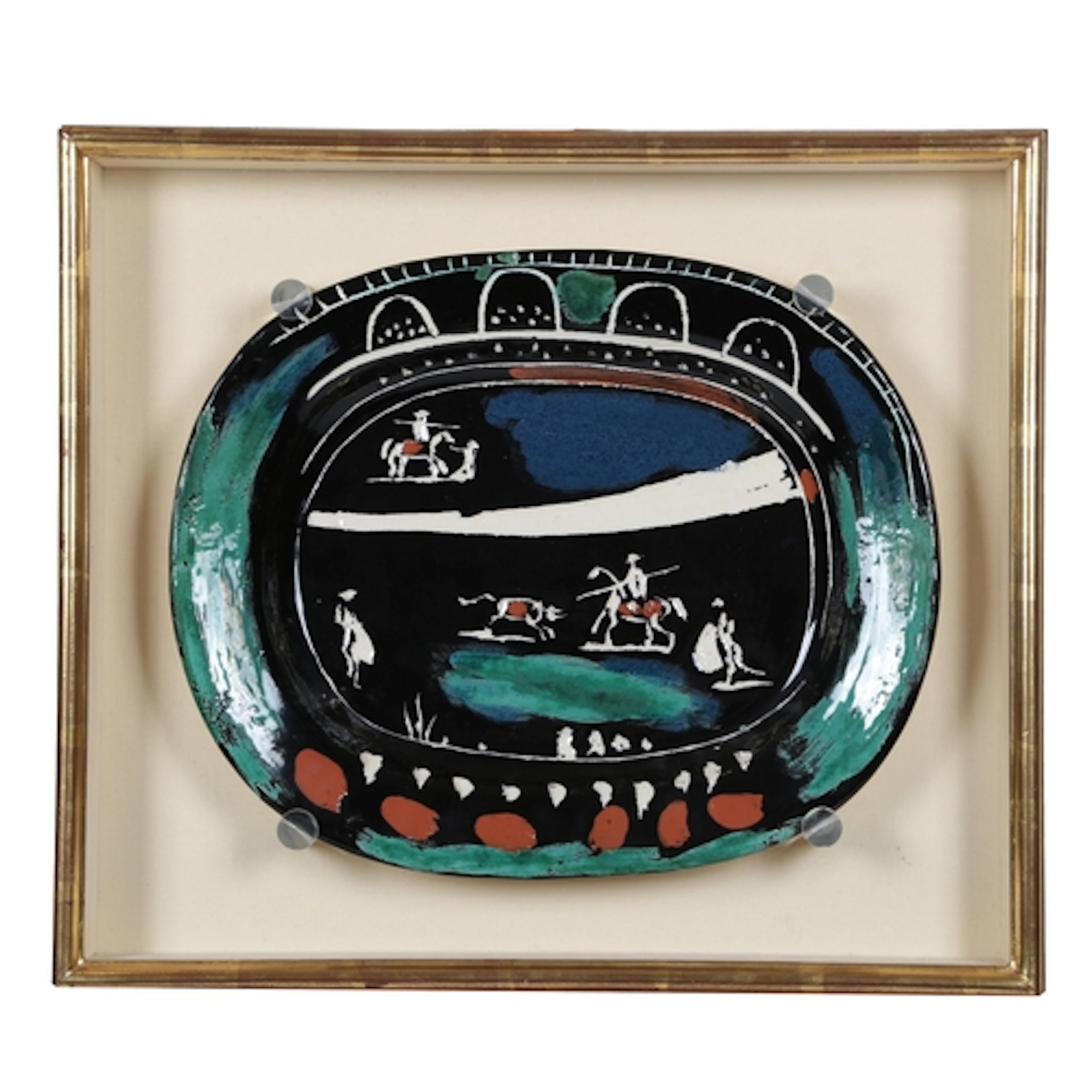 § Pablo Picasso (Spanish, 1881-1973): 'Corrida Verte (Green...