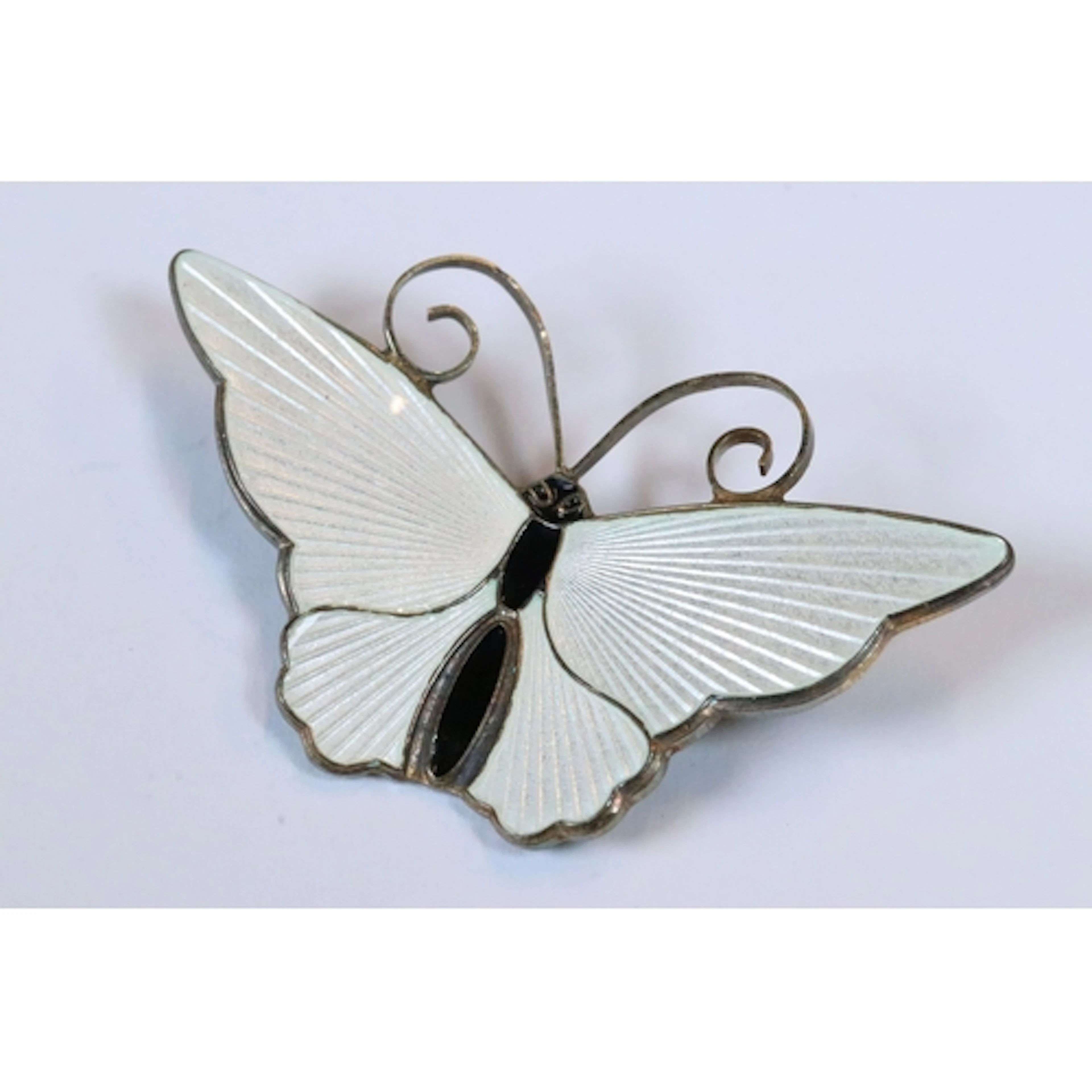 Mid 20th Century David Andersen Norwegian sterling silver an...
