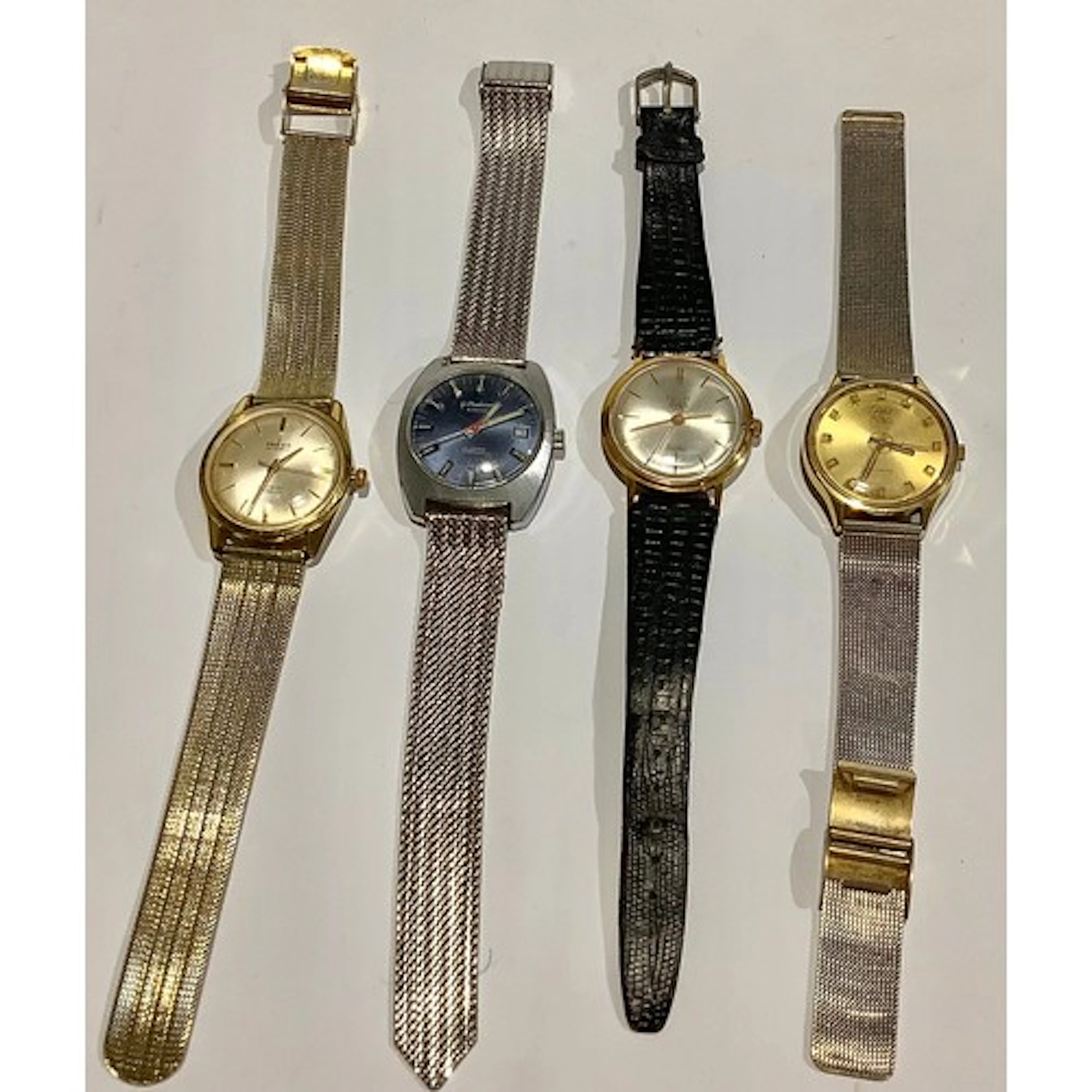 Watches - a gentleman’s Poljot de Luxe wristwatch, silvered ...