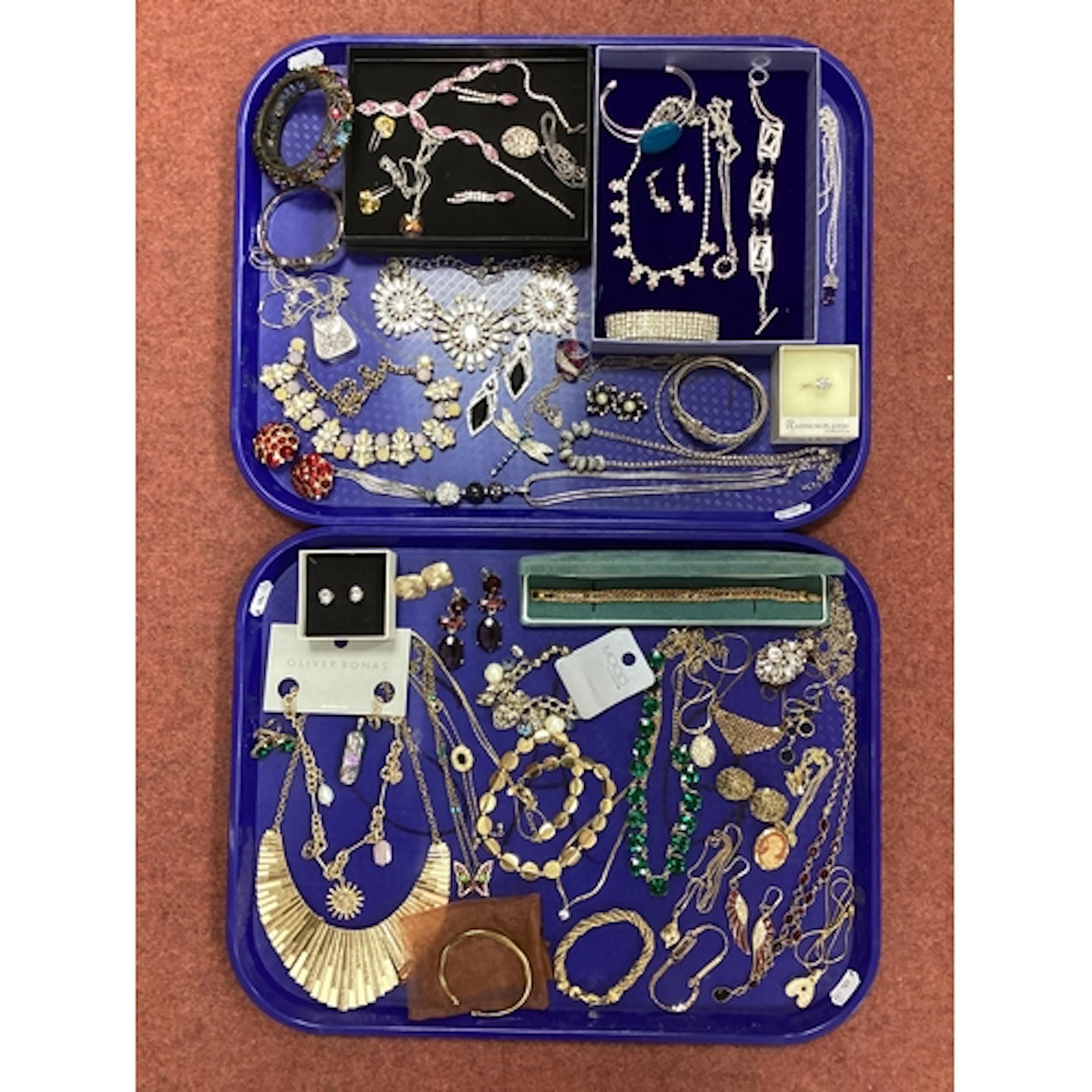 A Collection of Modern Costume Jewellery, including Oliver B...
