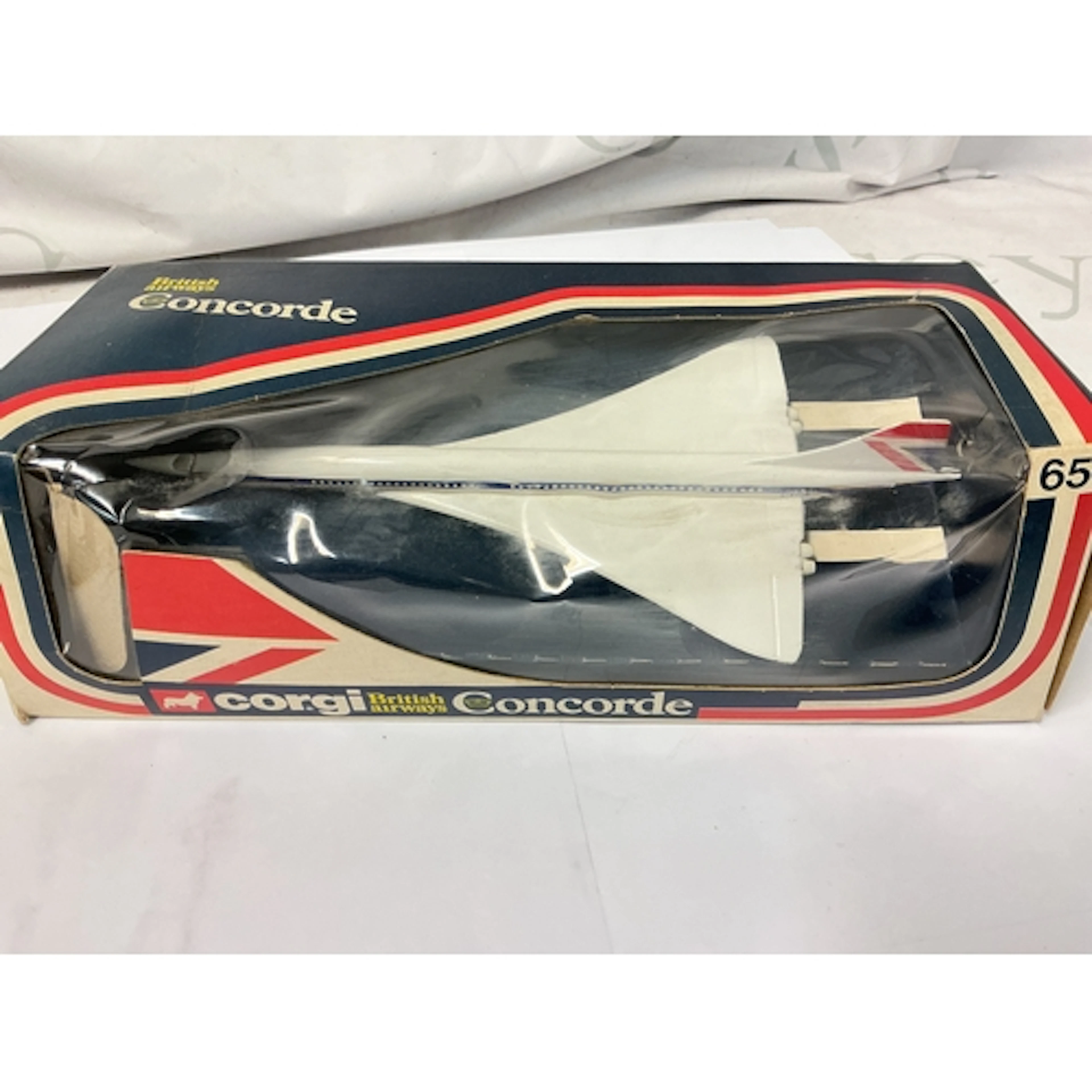 A Boxed Corgi British Airways Concorde #650. No Reserve.