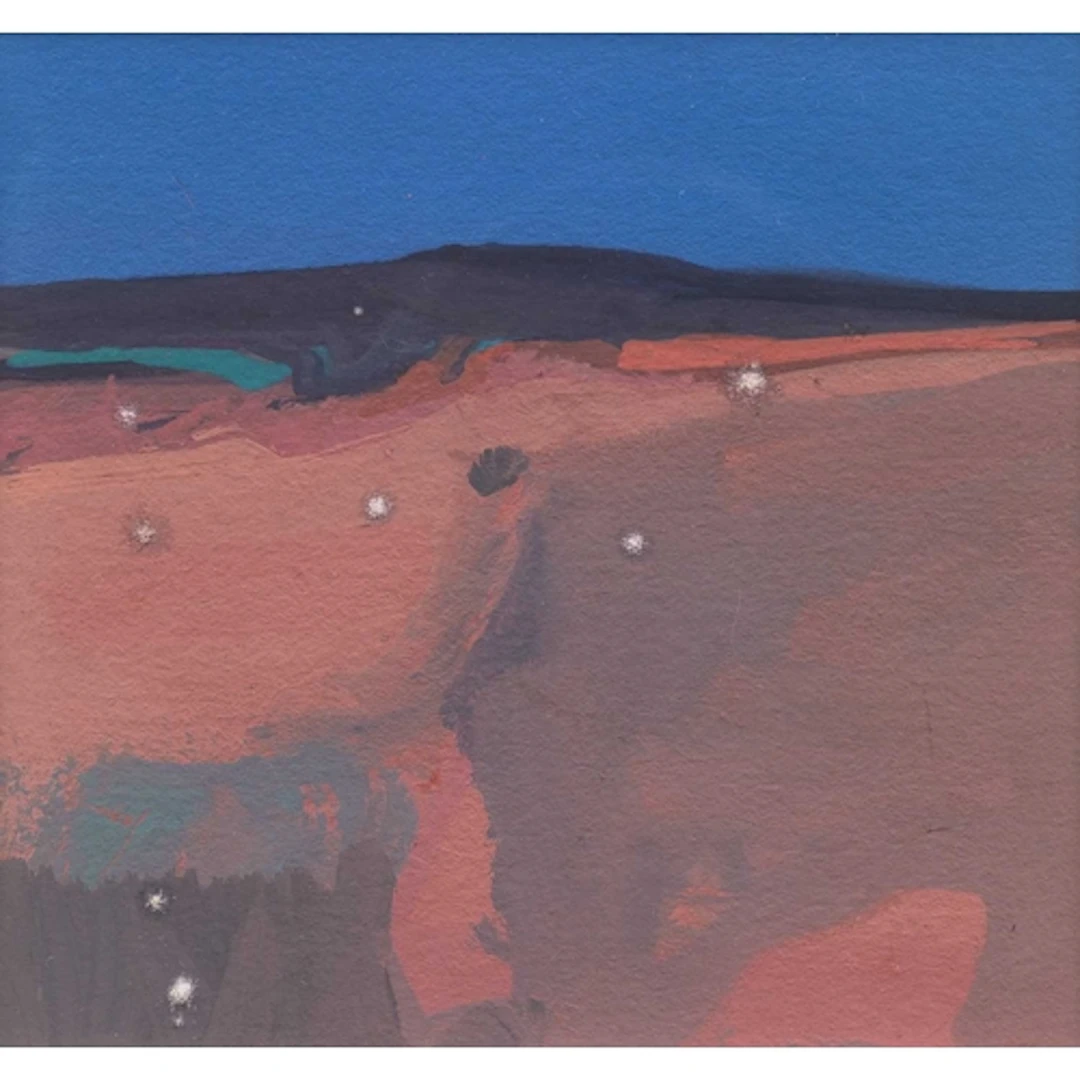 § John MILLER (1931-2002) Penwith Landscape Gouache, stamp ...