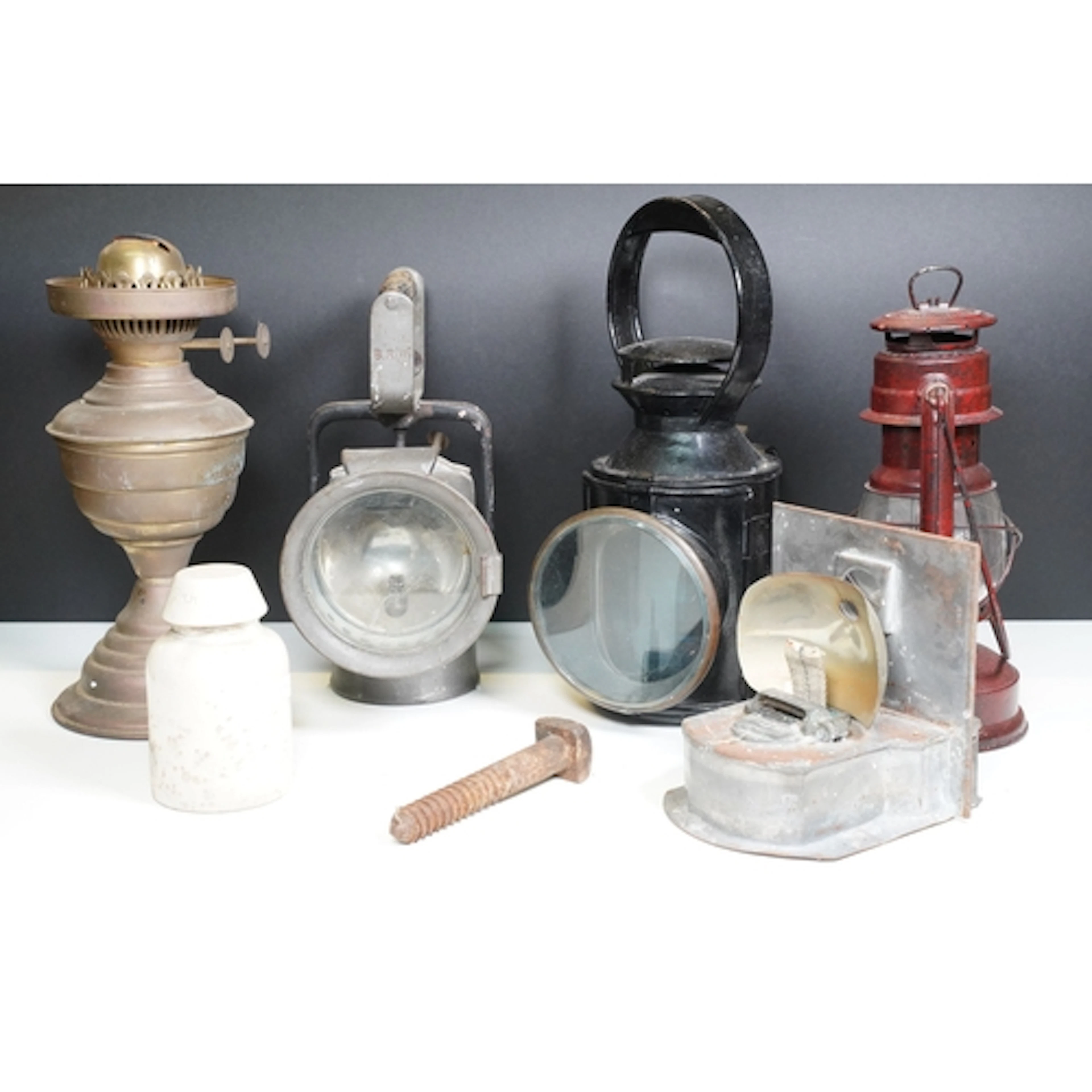 Railway lanterns and similar items to include Original Nier ...