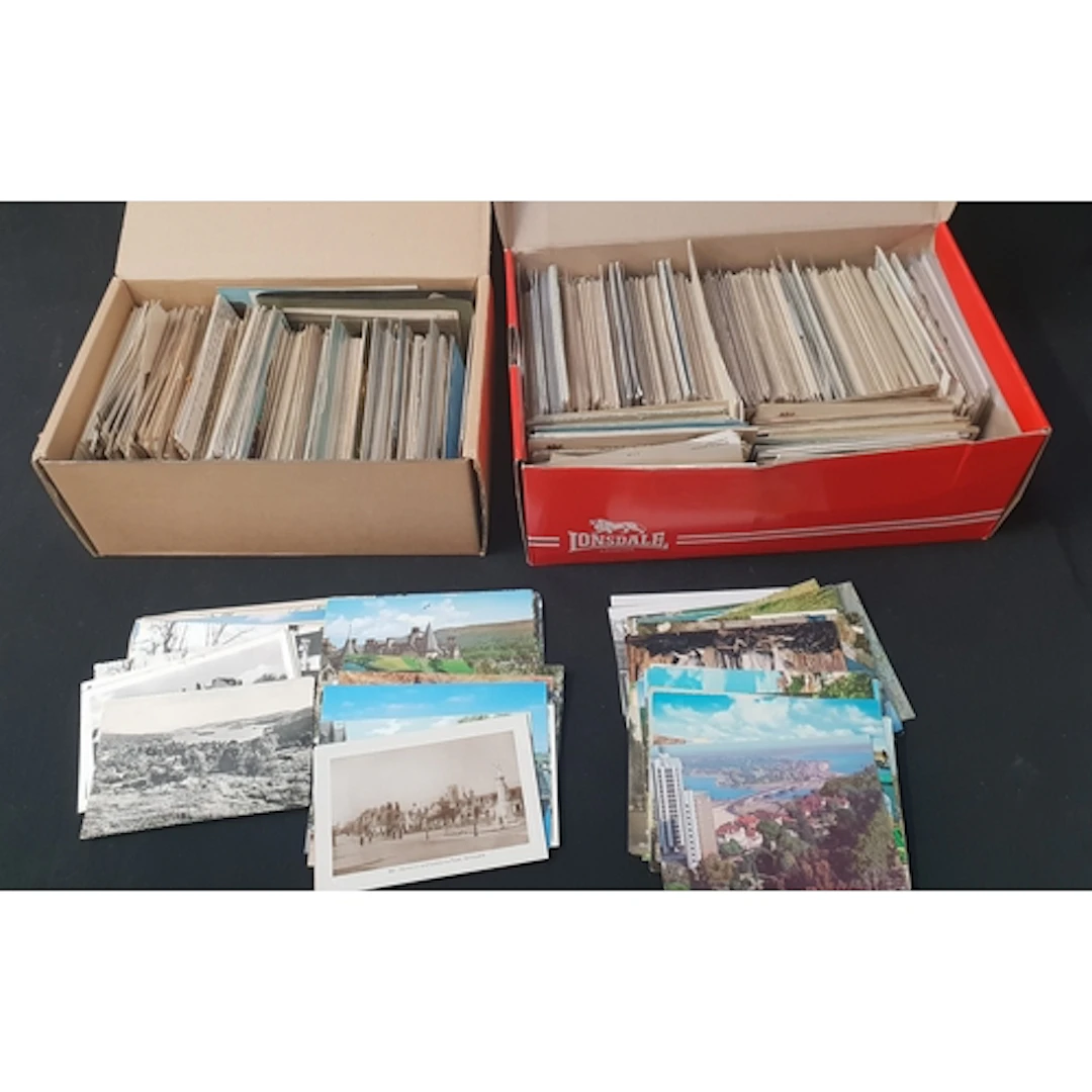 LARGE SELECTION OF POSTCARDS from various eras and subject ...