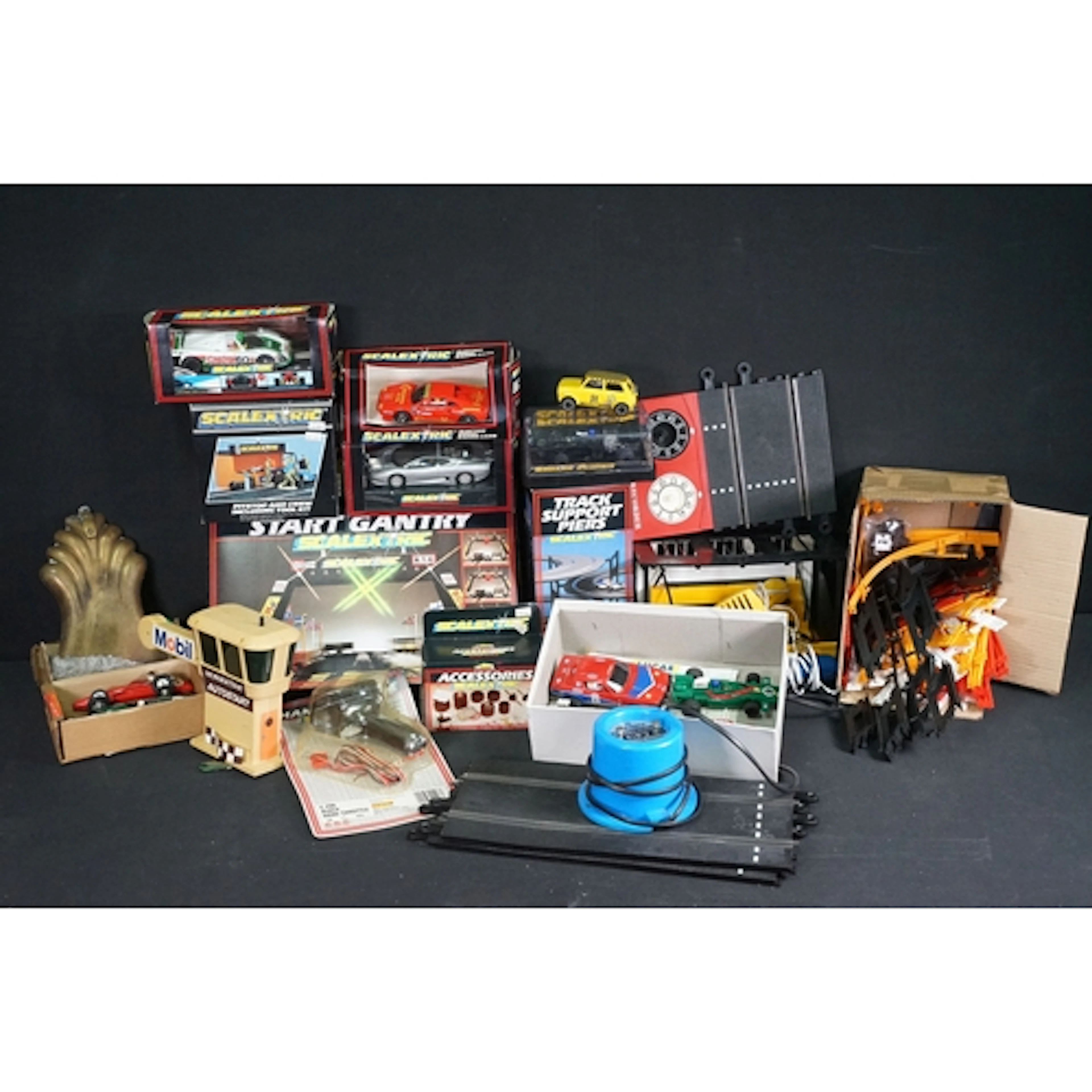 Collection of Scalextric items to include 3 x boxed Scalextr...