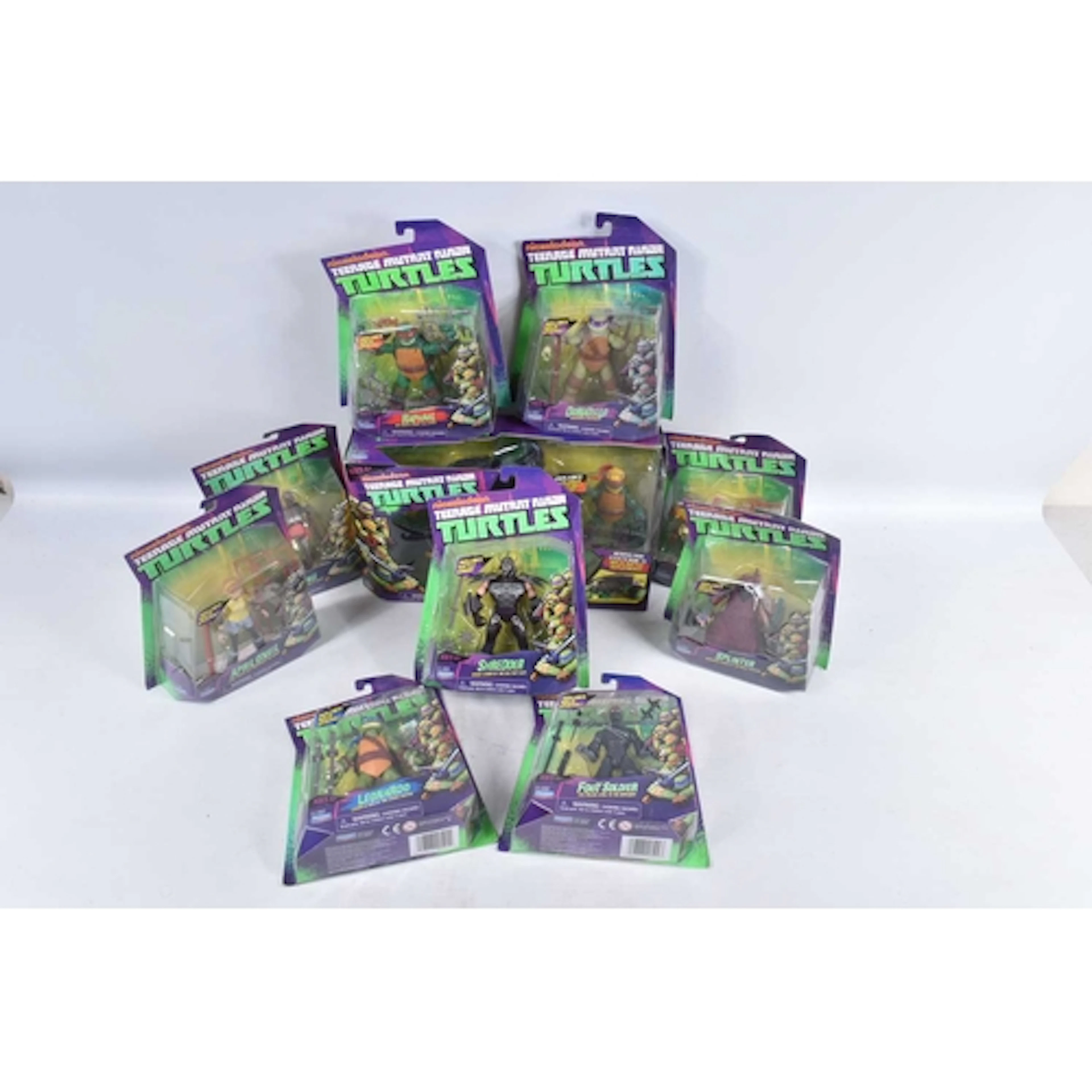 NINE SEALED PLAYMATES TOYS NICKELODEON TEENAGE MUTANT NINJA ...