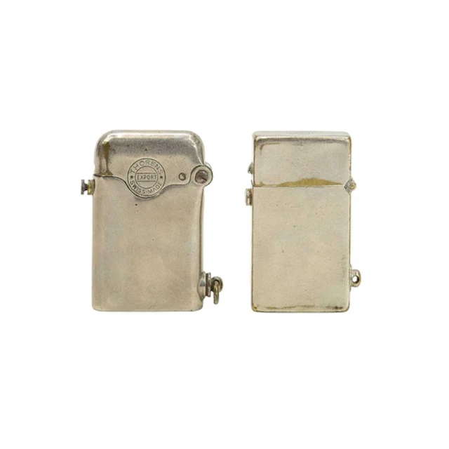 A Richard Kohn Imperator lighter. In a plated case, stamped ...
