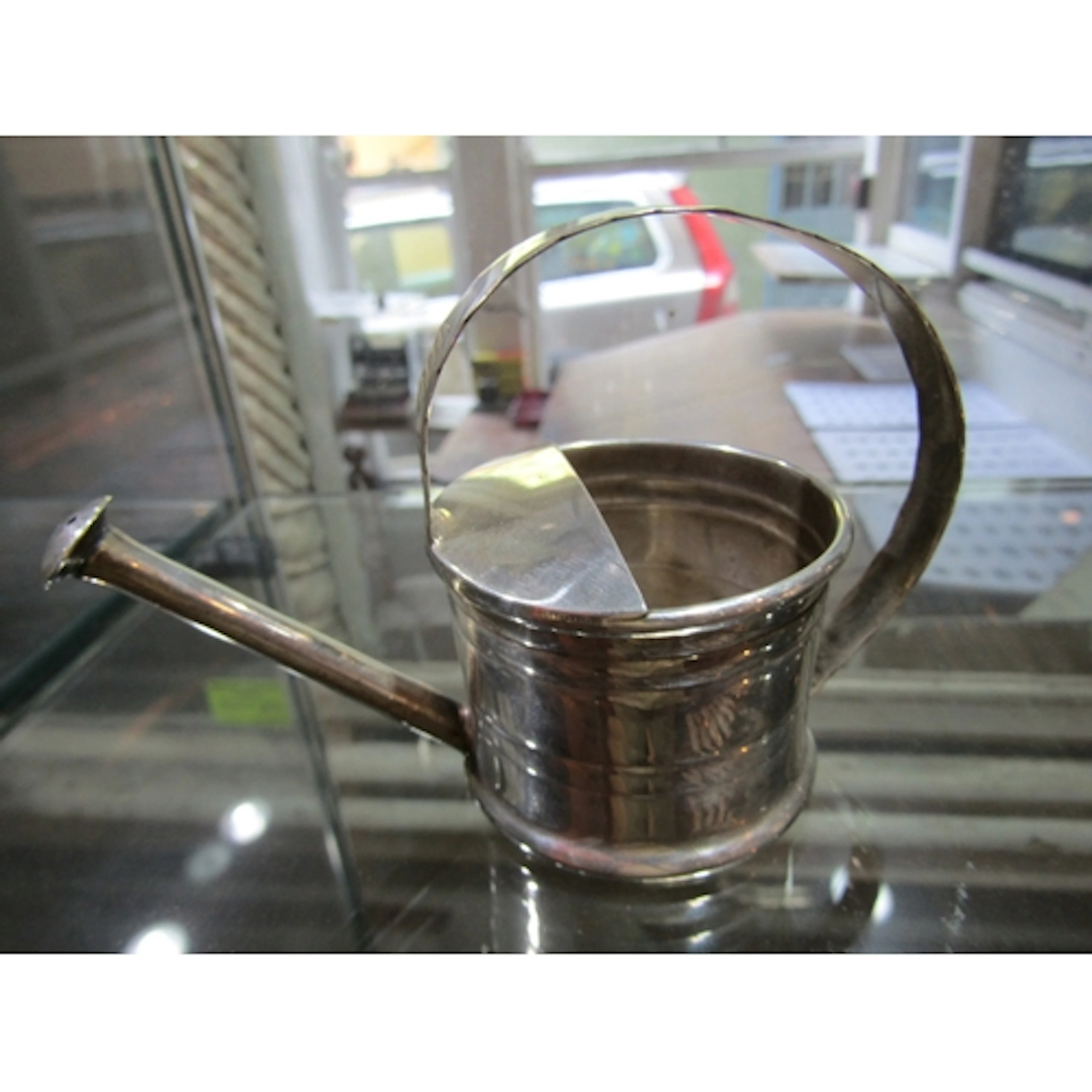 Tiffany Silver Watering Can Motif Table Cruet Makers Mark to...