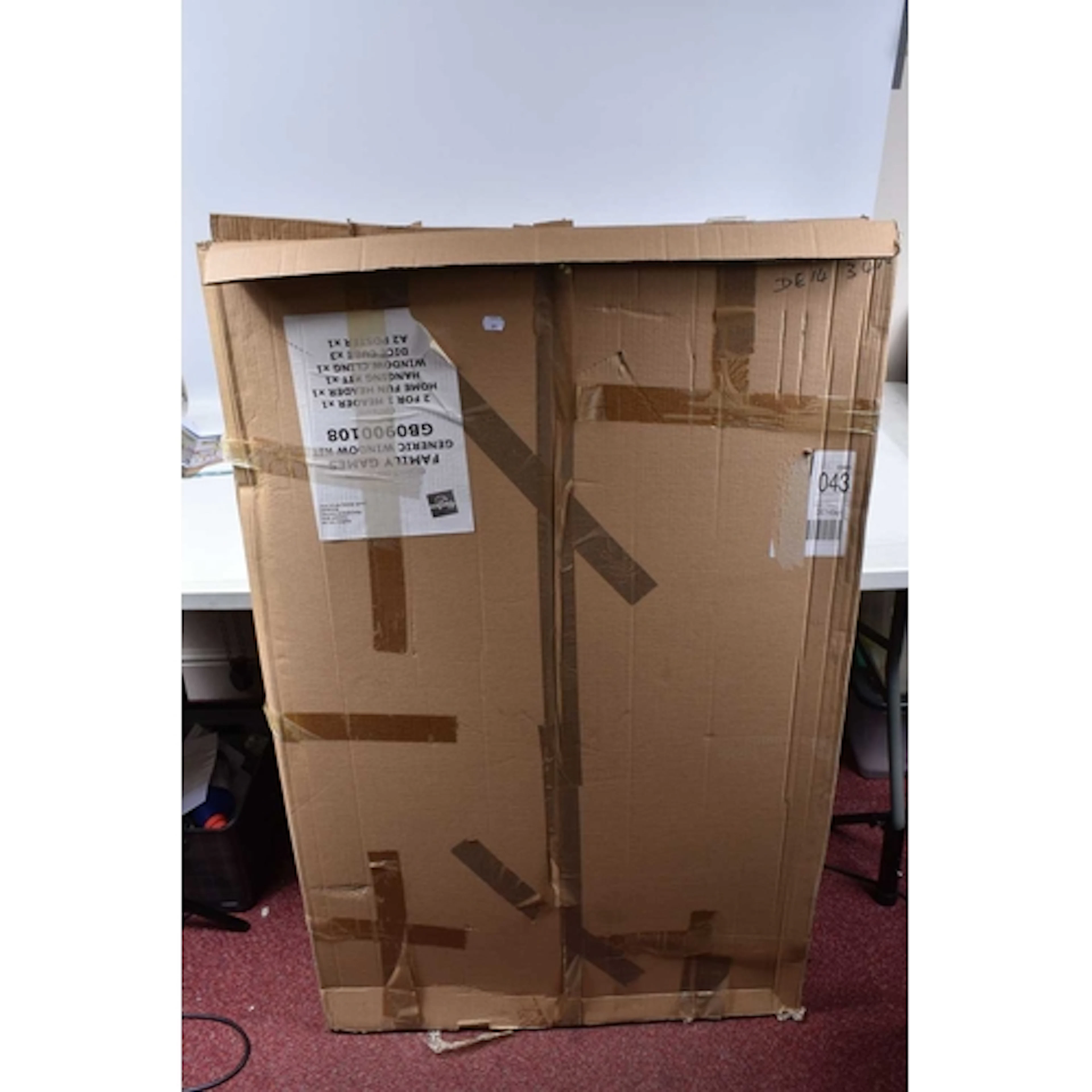 A BOXED HASBRO FAMILY GAMES WINDOW KIT, labelled to include ...
