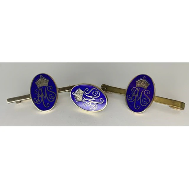 A cobalt blue enamelled silver Royal Society of Miniature pa...