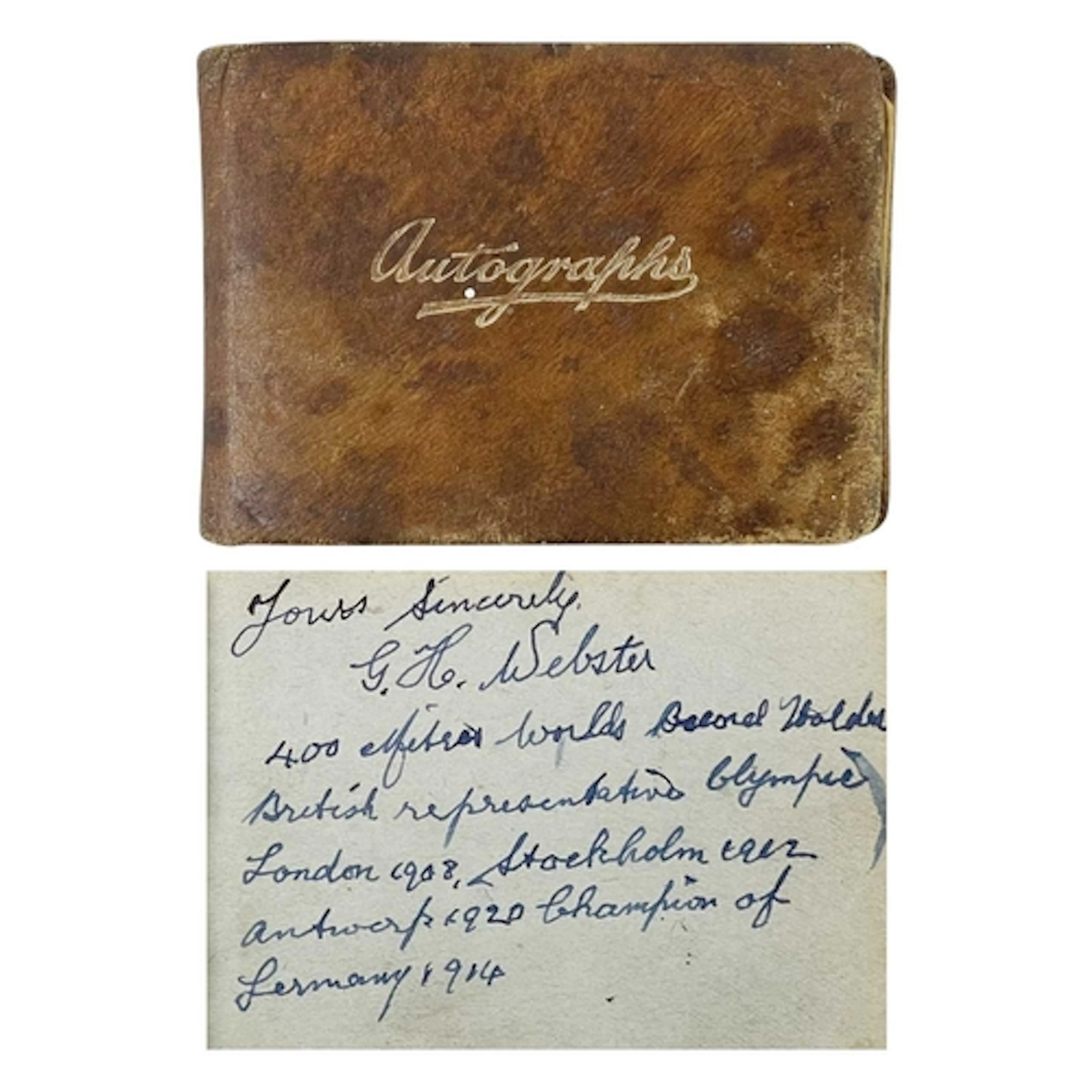 (Autograph Album) Early 20th century The most notable being ...