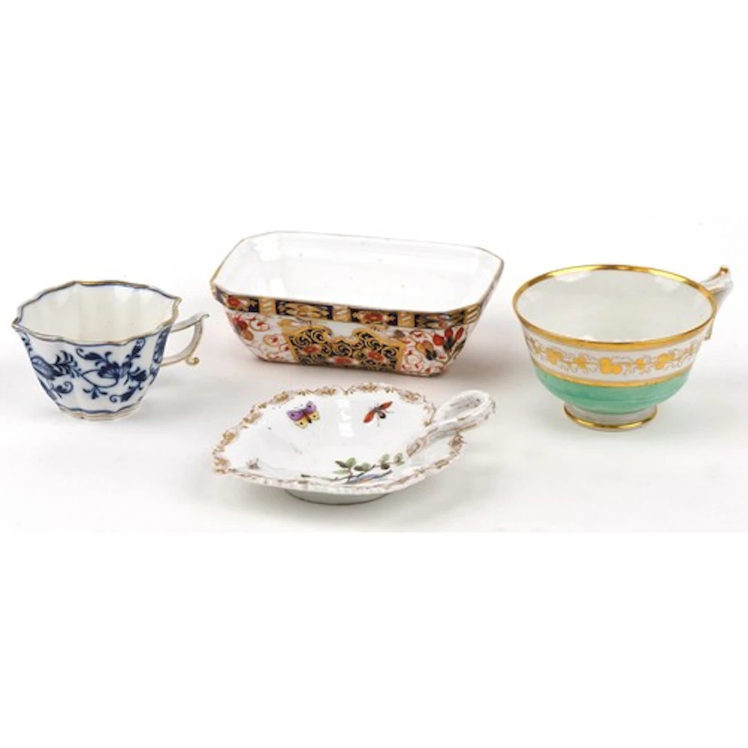 19th century and later English and continental porcelain inc...