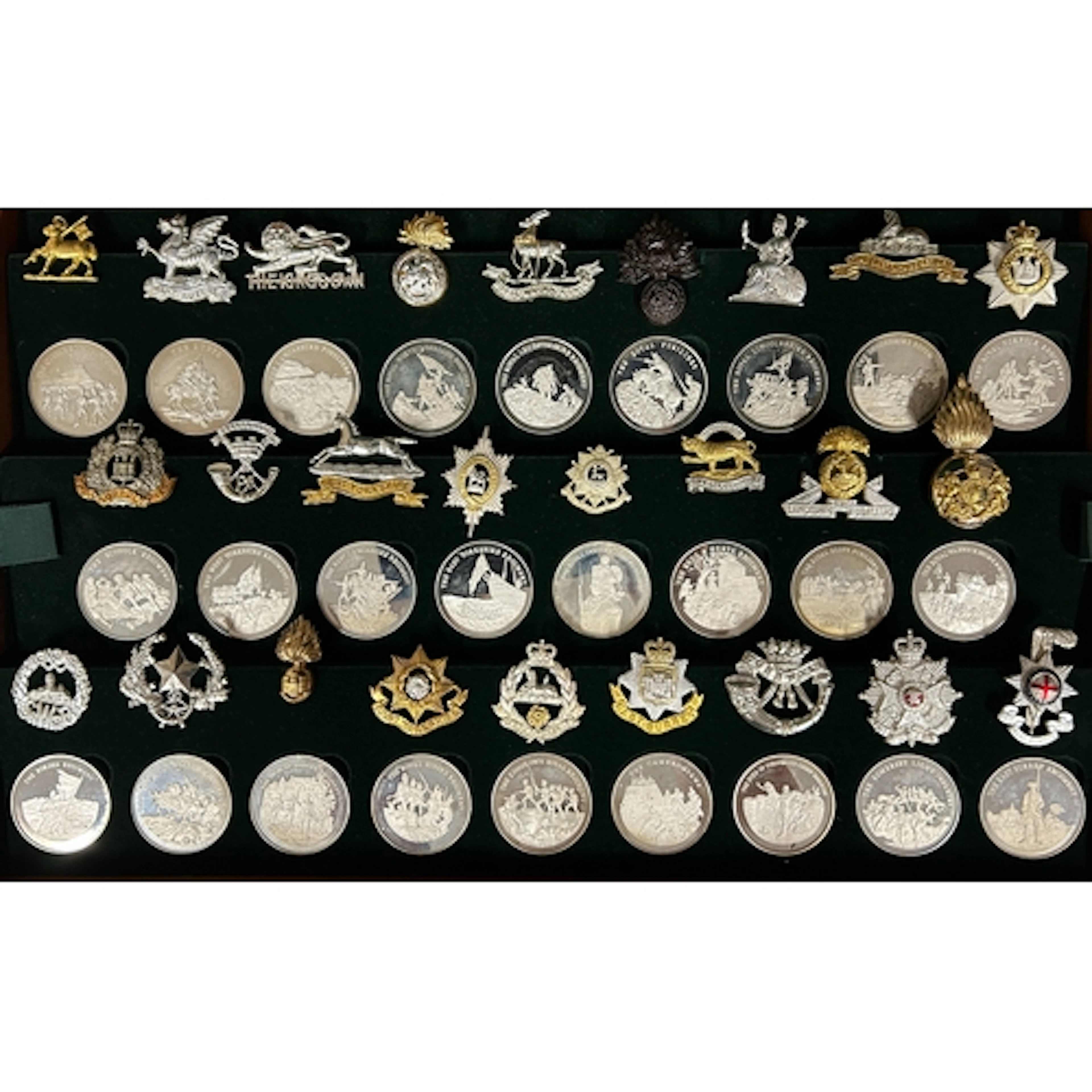 Great British Regiments, an impressive complete collection b...