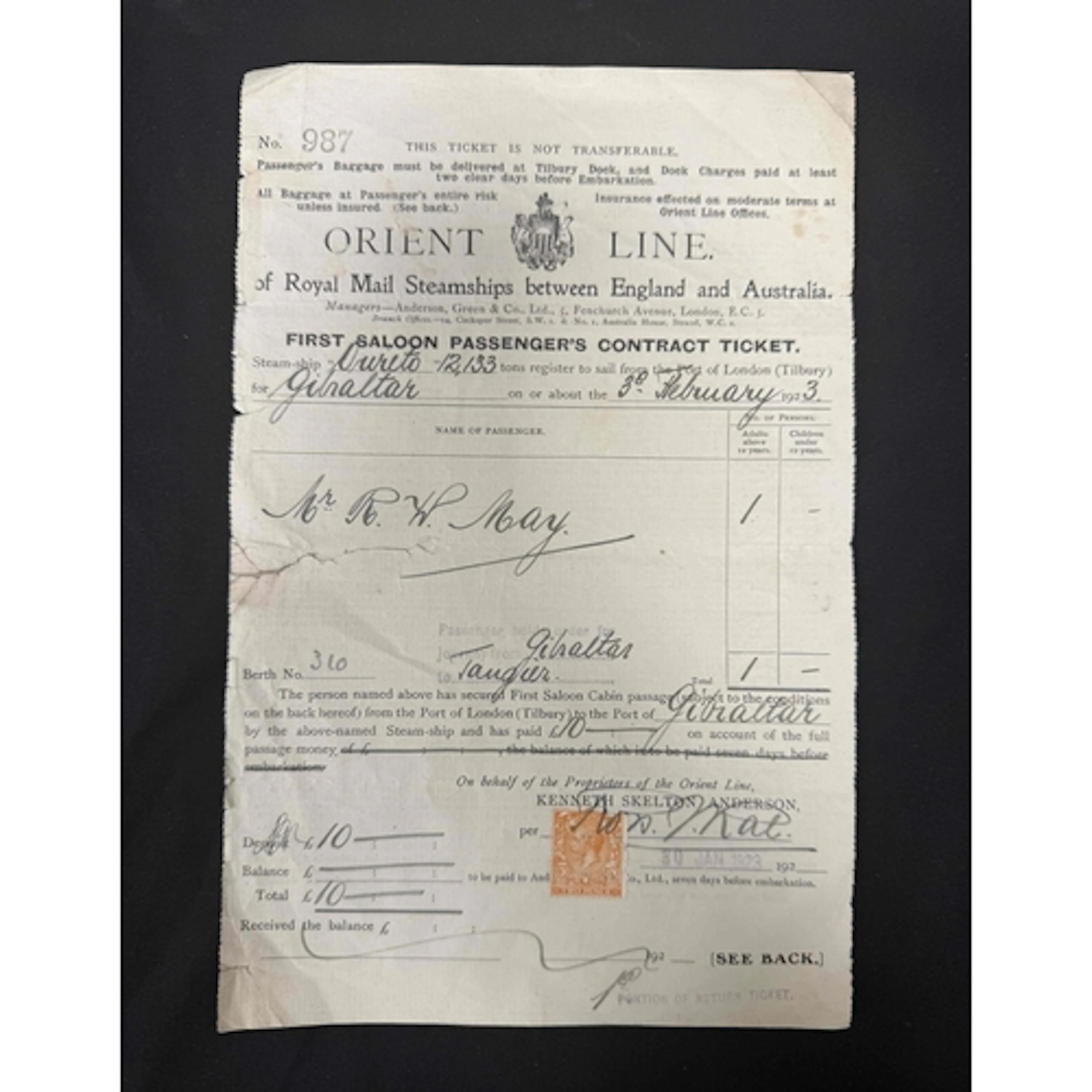 R.M.S. Titanic: R.M.S. Titanic: First class passenger and s...
