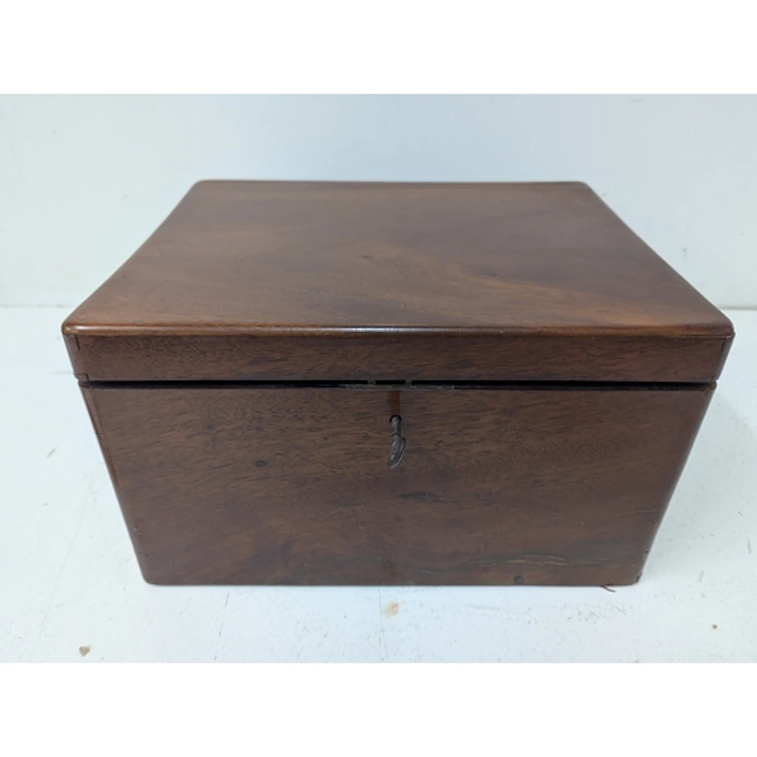 A 19th century mahogany box Location: If there is no conditi...
