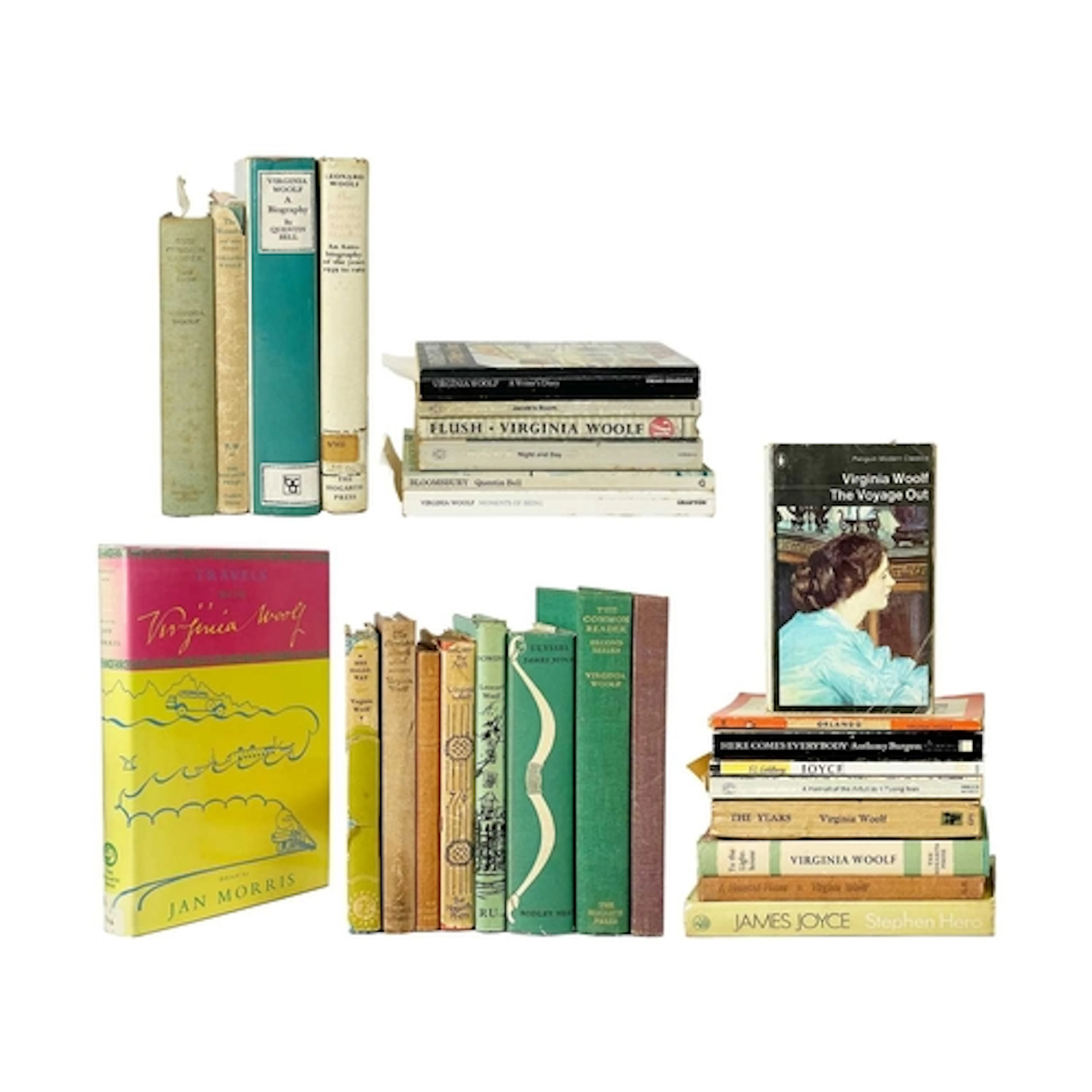 Virginia Woolf Twenty four works 'The Captain`s Death Bed an...