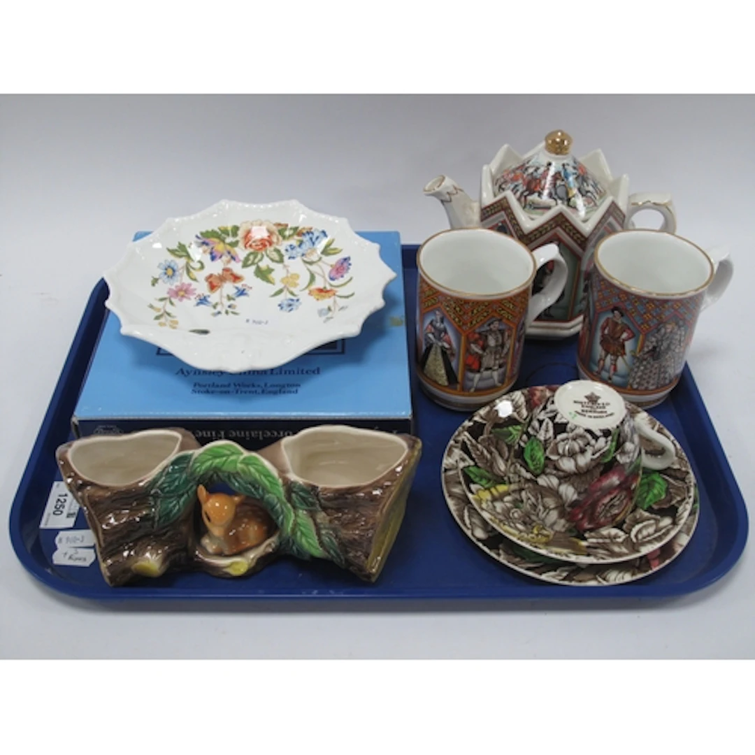 Ceramics, comprising Sadler Classic Collection teapot 4441 "...