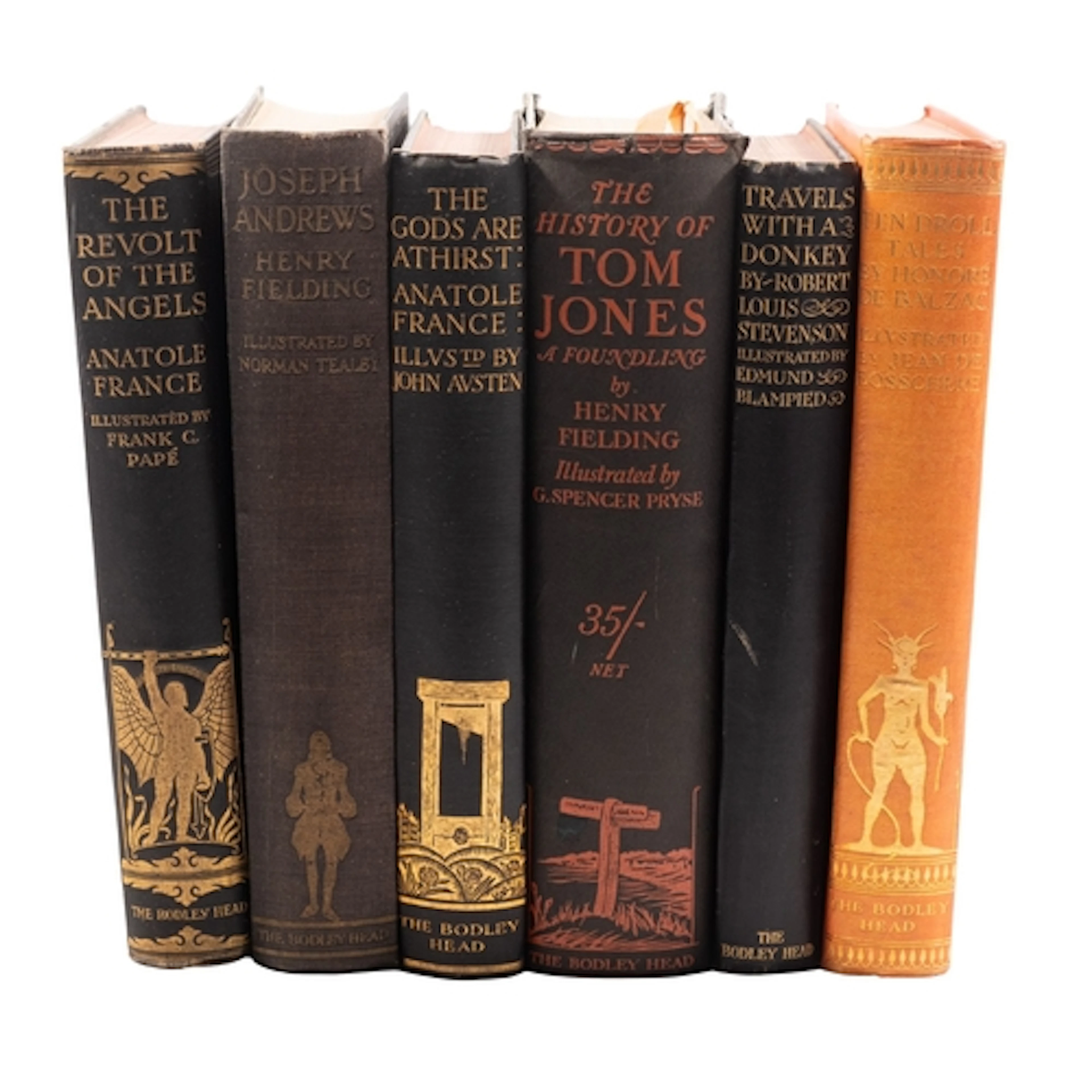 THE BODLEY HEAD (pub.). 6 vols., comprising: DE BALZAC, Hono...