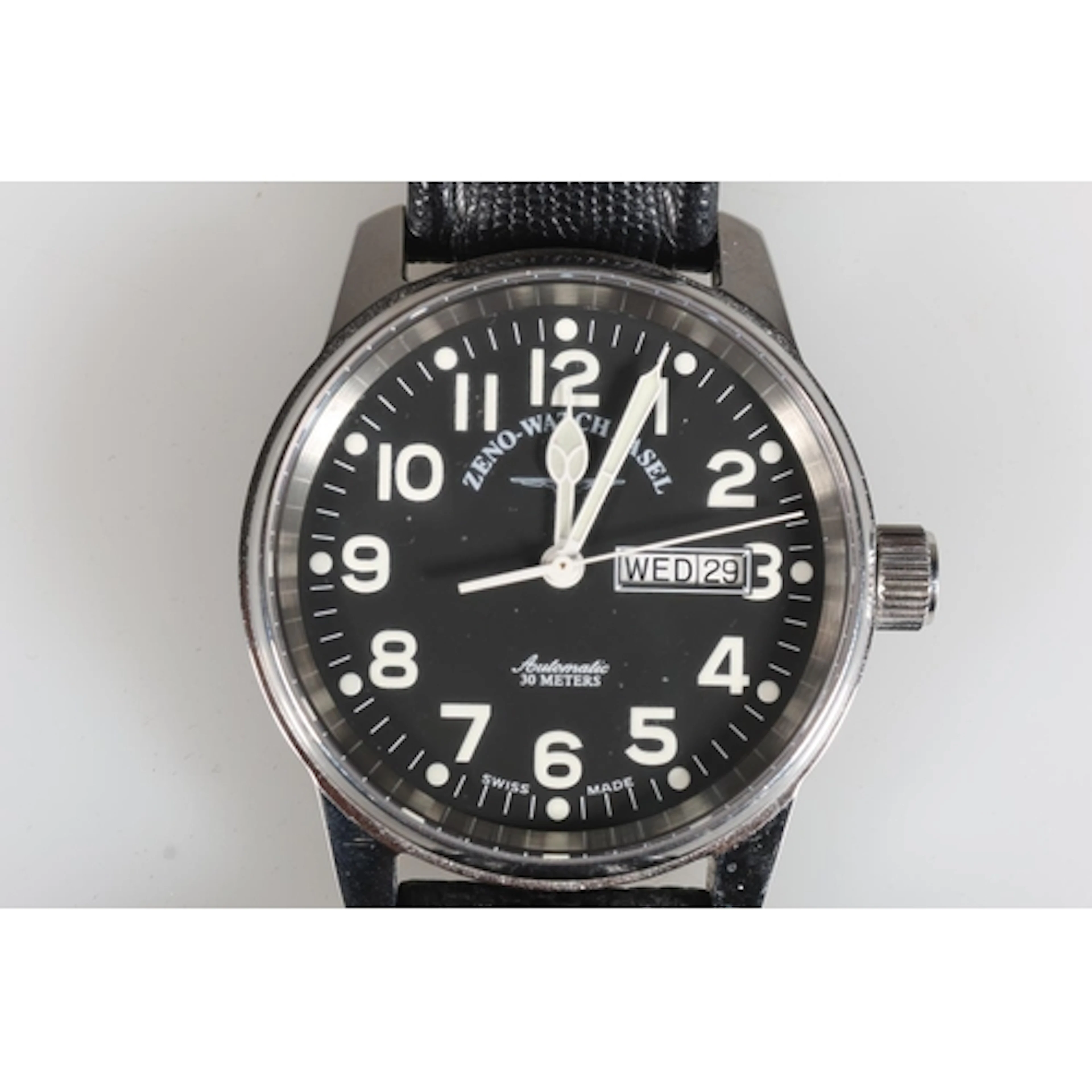 Gents Zeno Watch Basel automatic wristwatch, stainless steel...