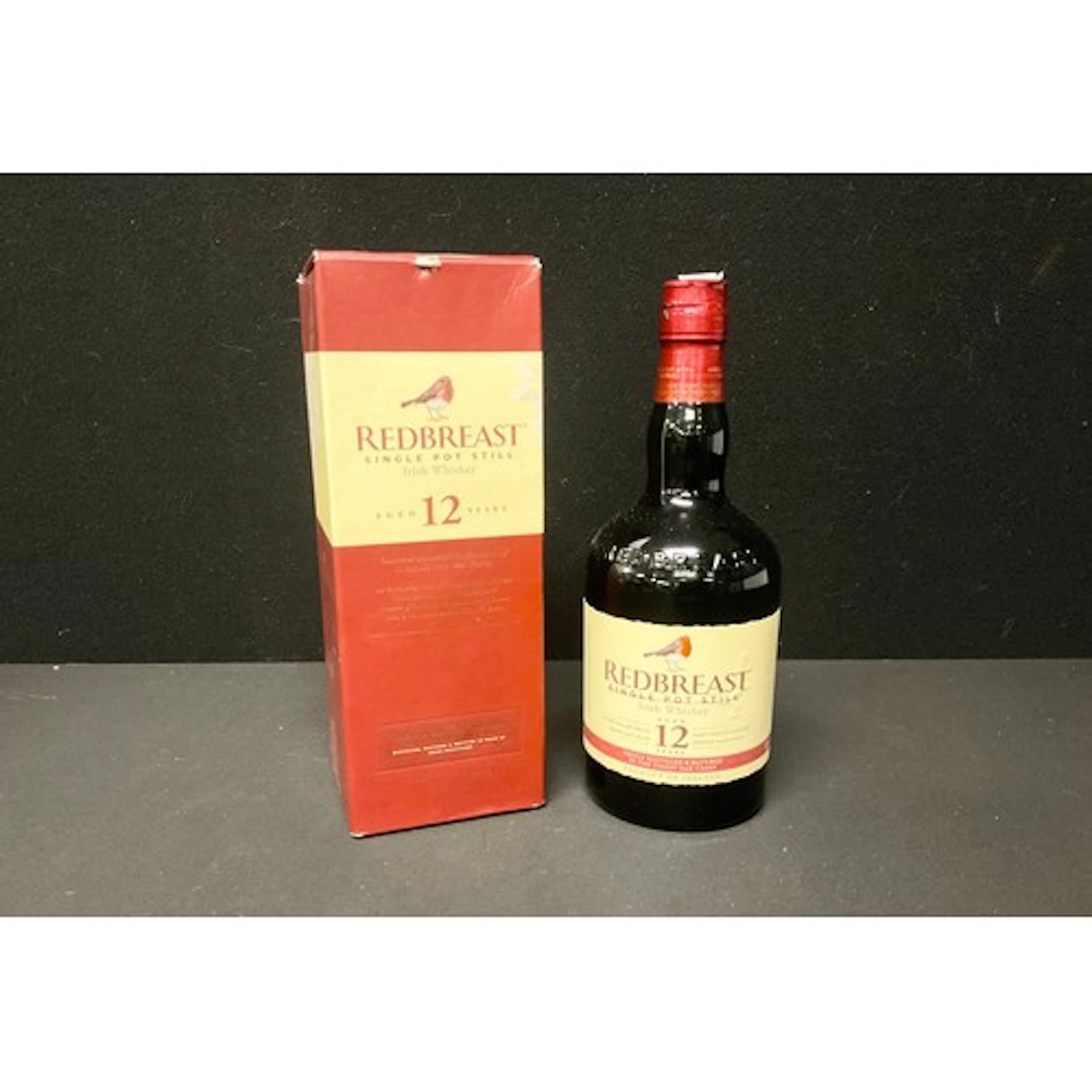 A bottle of Redbreast 12 year old single pot still Irish whi...