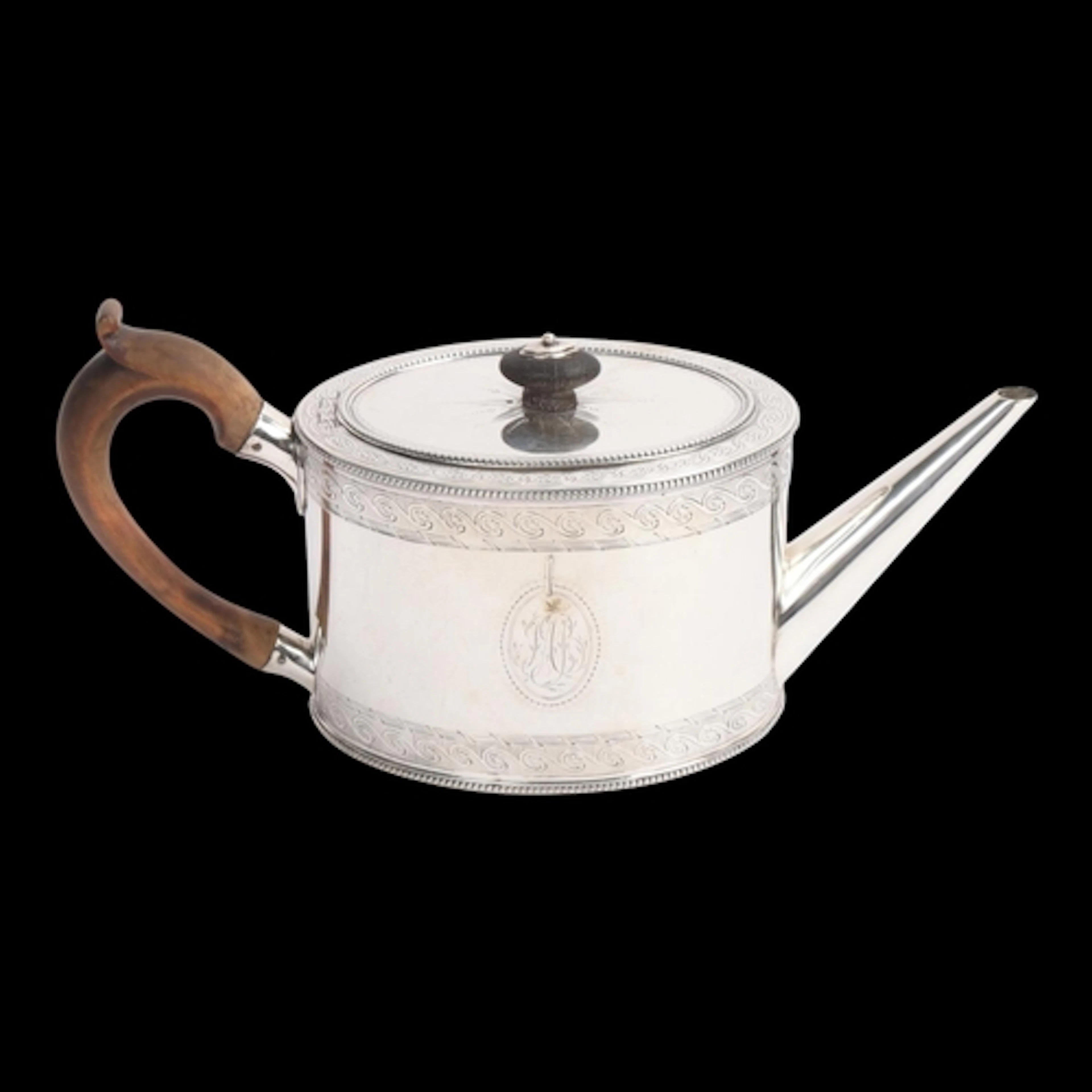 A George III silver teapot, Daniel Smith & Robert Sharp, Lon...