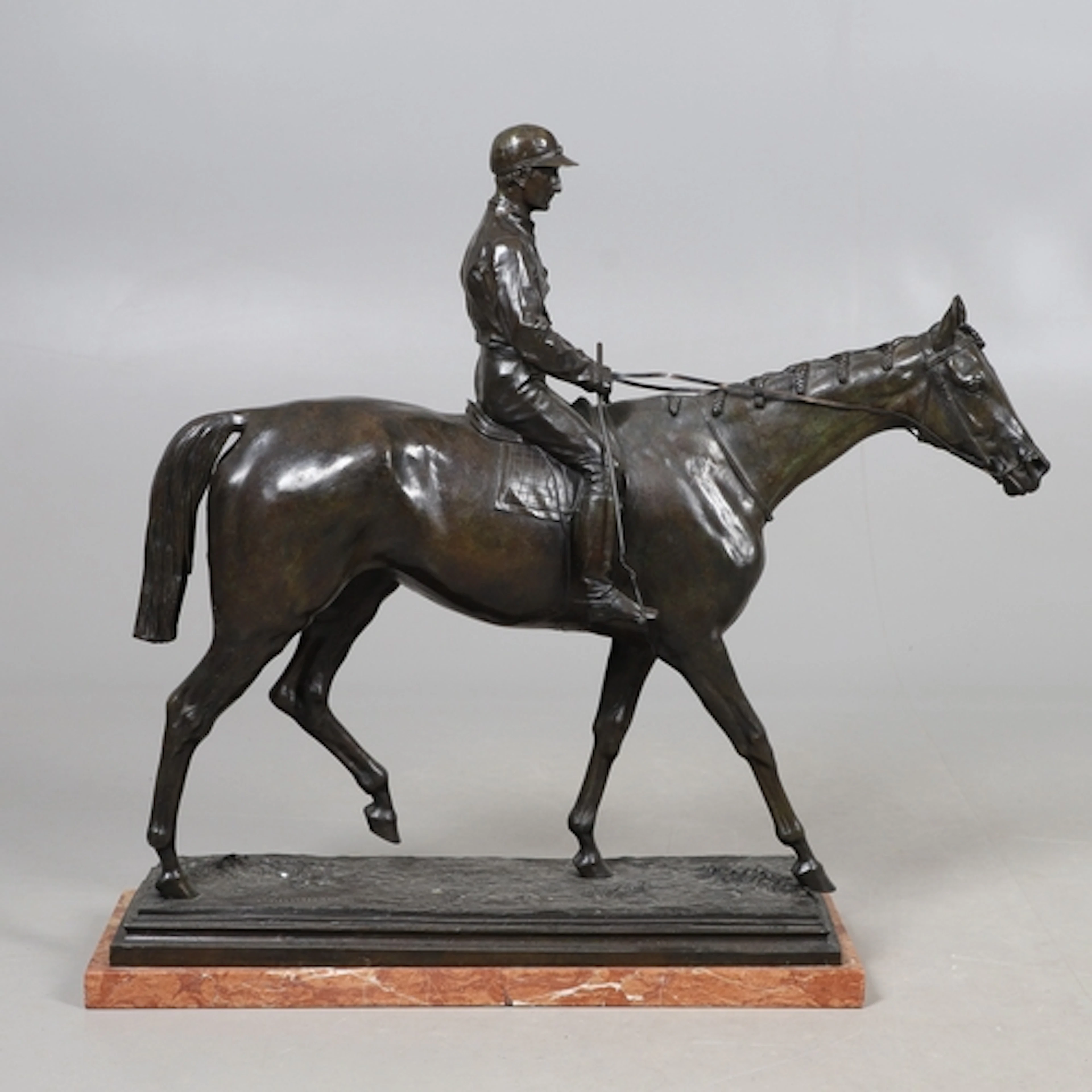 AFTER ISODORE-JULES BONHEUR (1827-1901). large equestrian br...